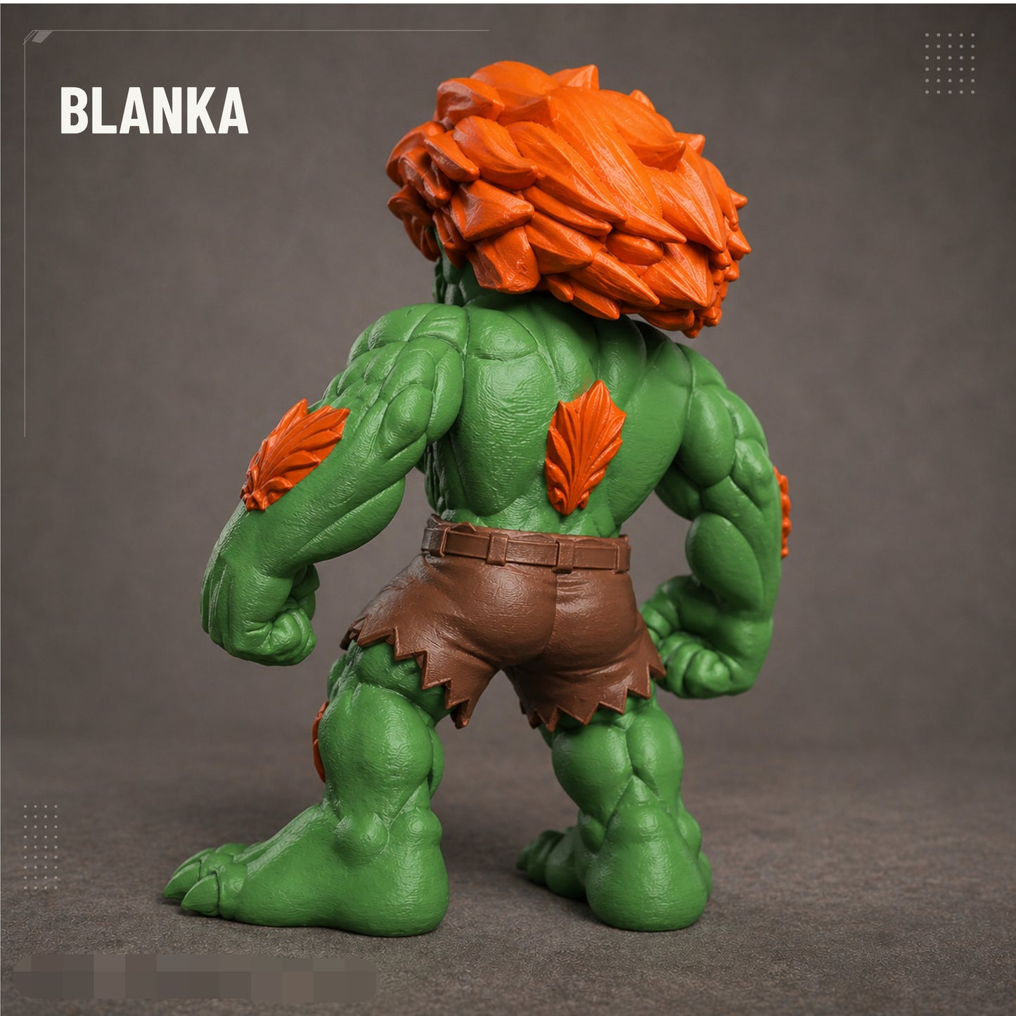 1534 BLANKA_Street Fighter - STL 3D Print Files