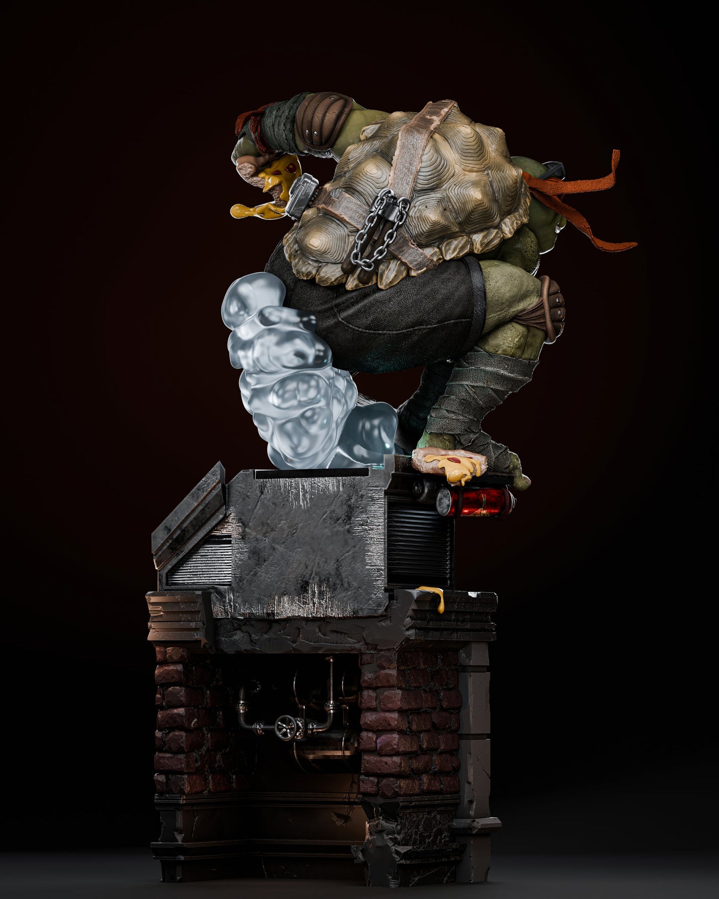 0940 Michelangelo - TMNT (2517) - STL 3D Print Files