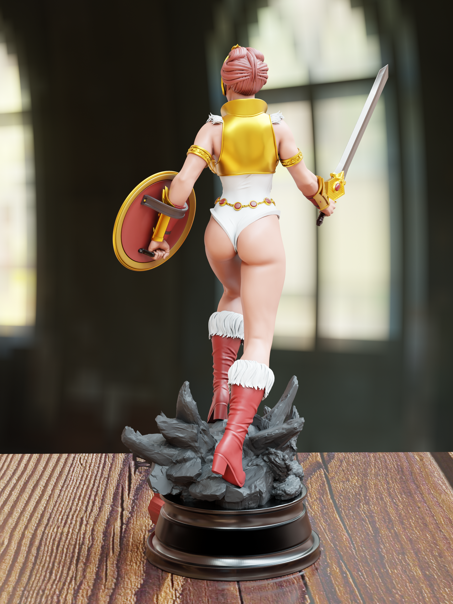 0945 Teela - Masters of the Universe (2218) - STL 3D Print Files