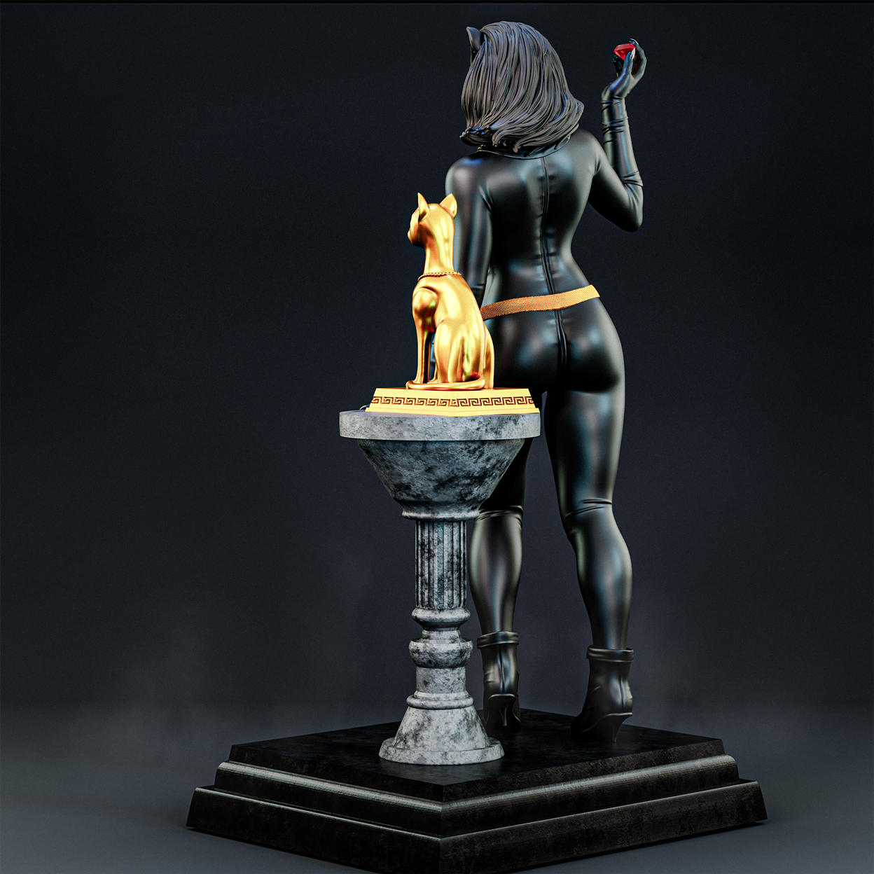 1024 Julie Newmar Catwoman NSFW - STL 3D Print Files