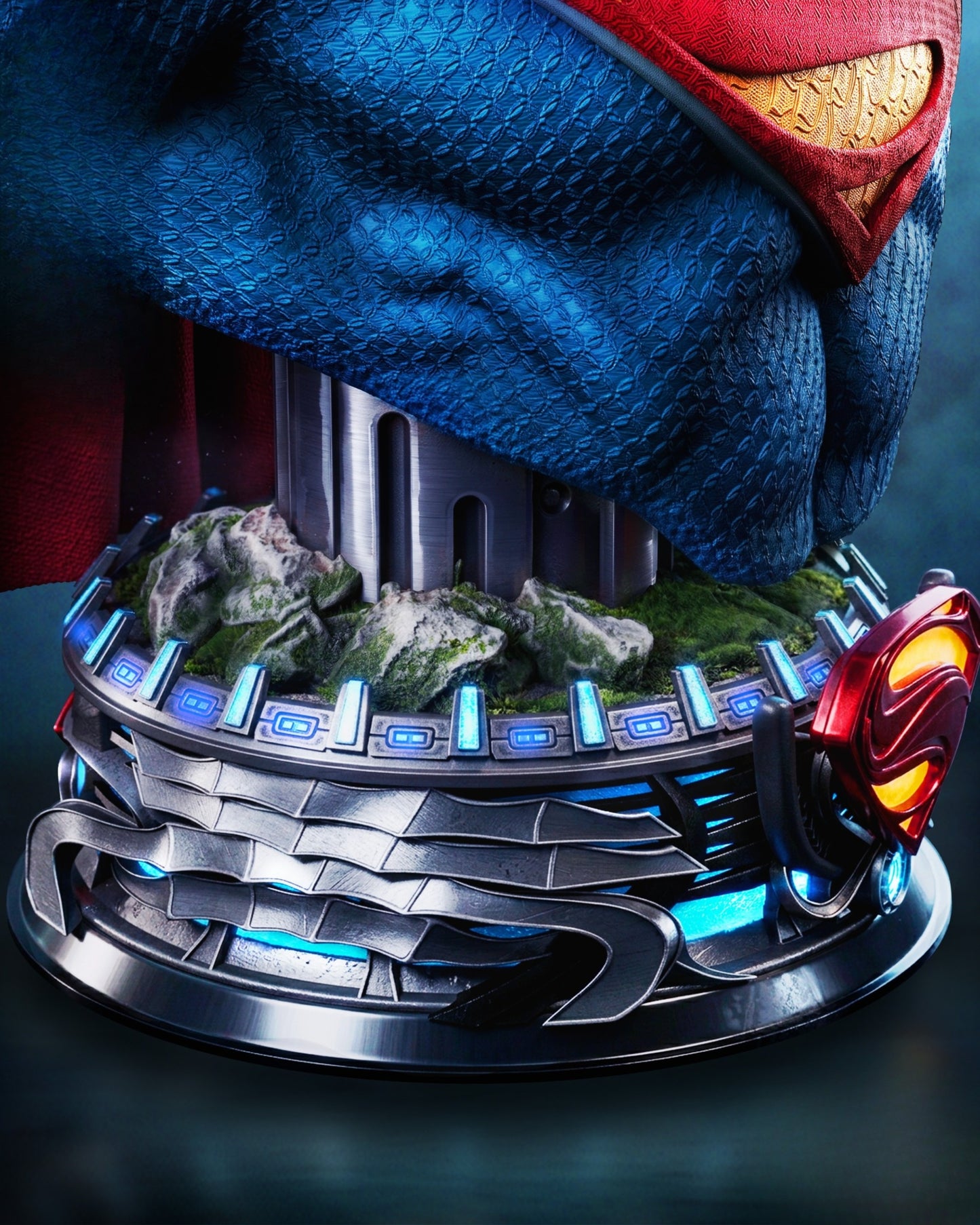 1515 Man of Steel_Superman BUST - STL 3D Print Files
