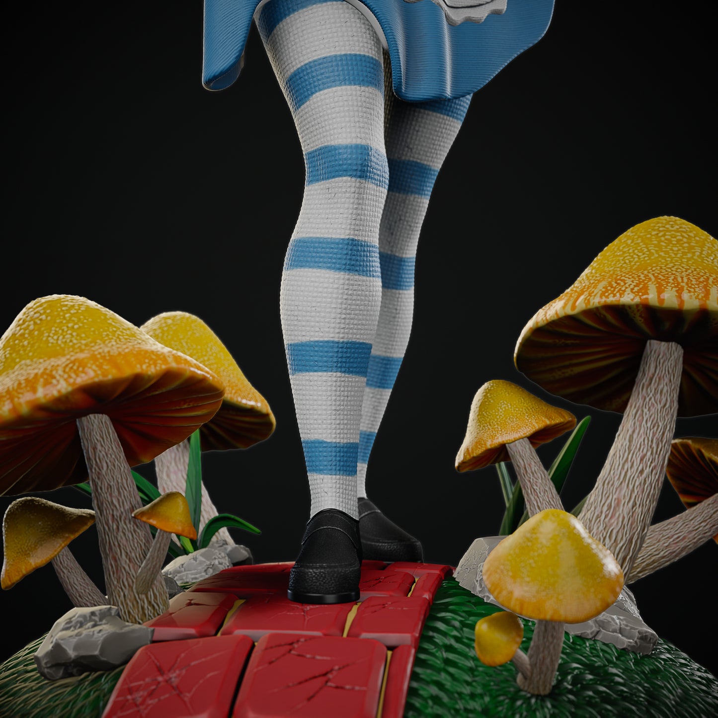 1585 Alice in Wonderland - STL 3D Print Files
