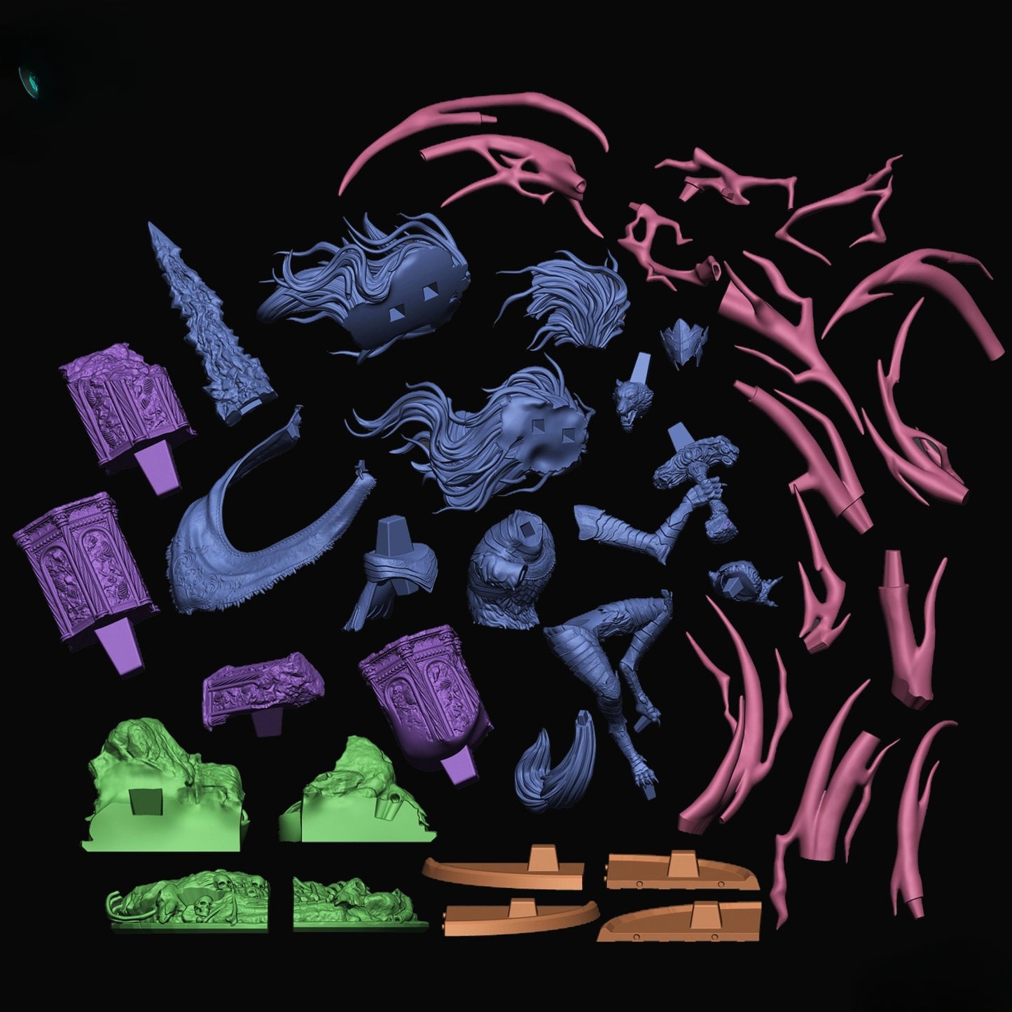 0275 Maliketh - STL 3D Print Files