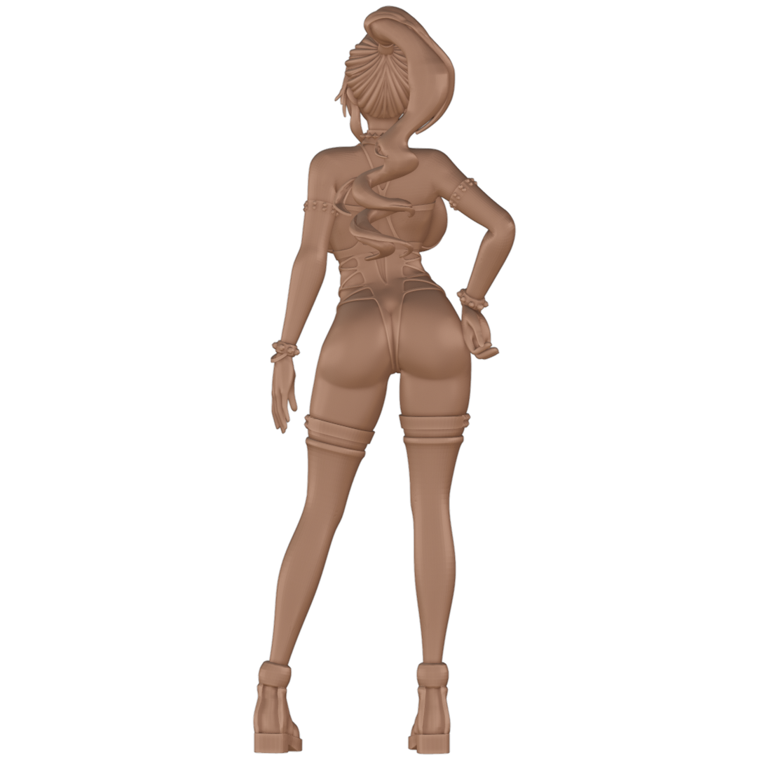 1825 Uehara Rin_Action Taimanin - STL 3D Print Files