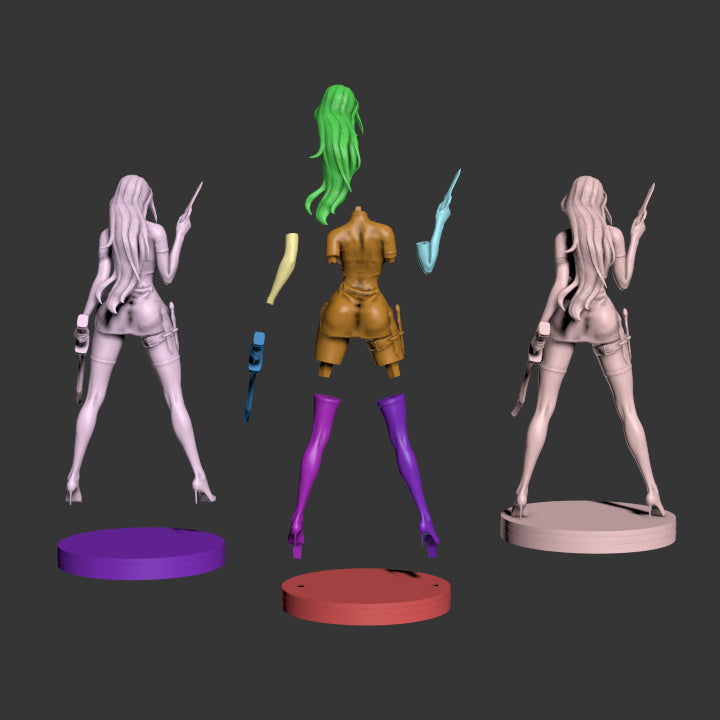 1030 Katarina_League of Legends - STL 3D Print Files