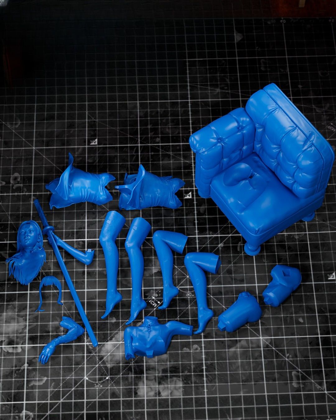 0357 Yuriko - STL 3D Print Files