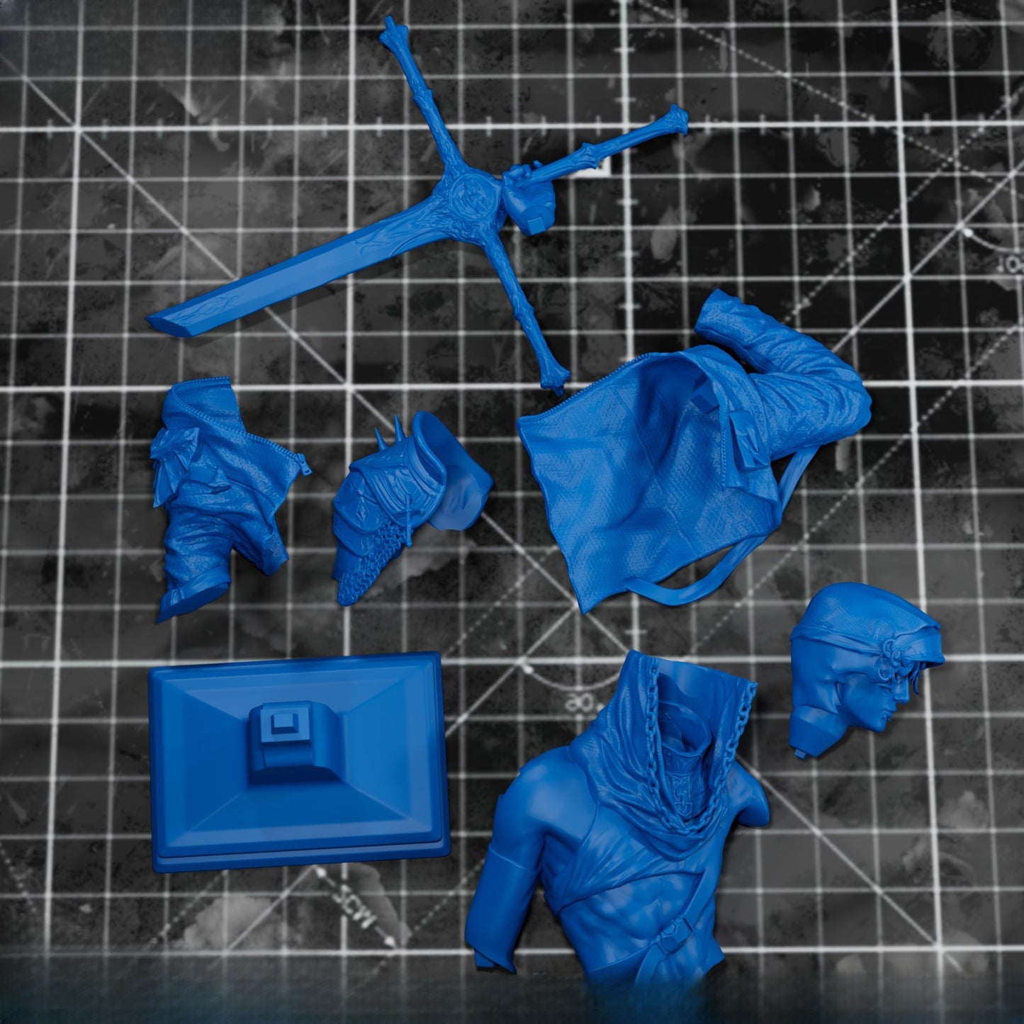 1023 Elias The Penitent - STL 3D Print Files