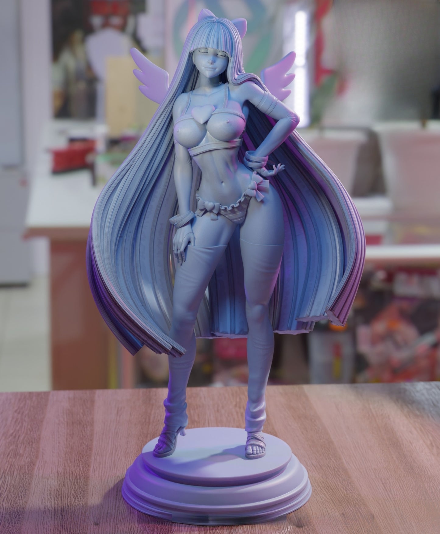 1394 Stocking Anarchy_Panty & Stocking with Garterbelt NSFW - STL 3D Print Files