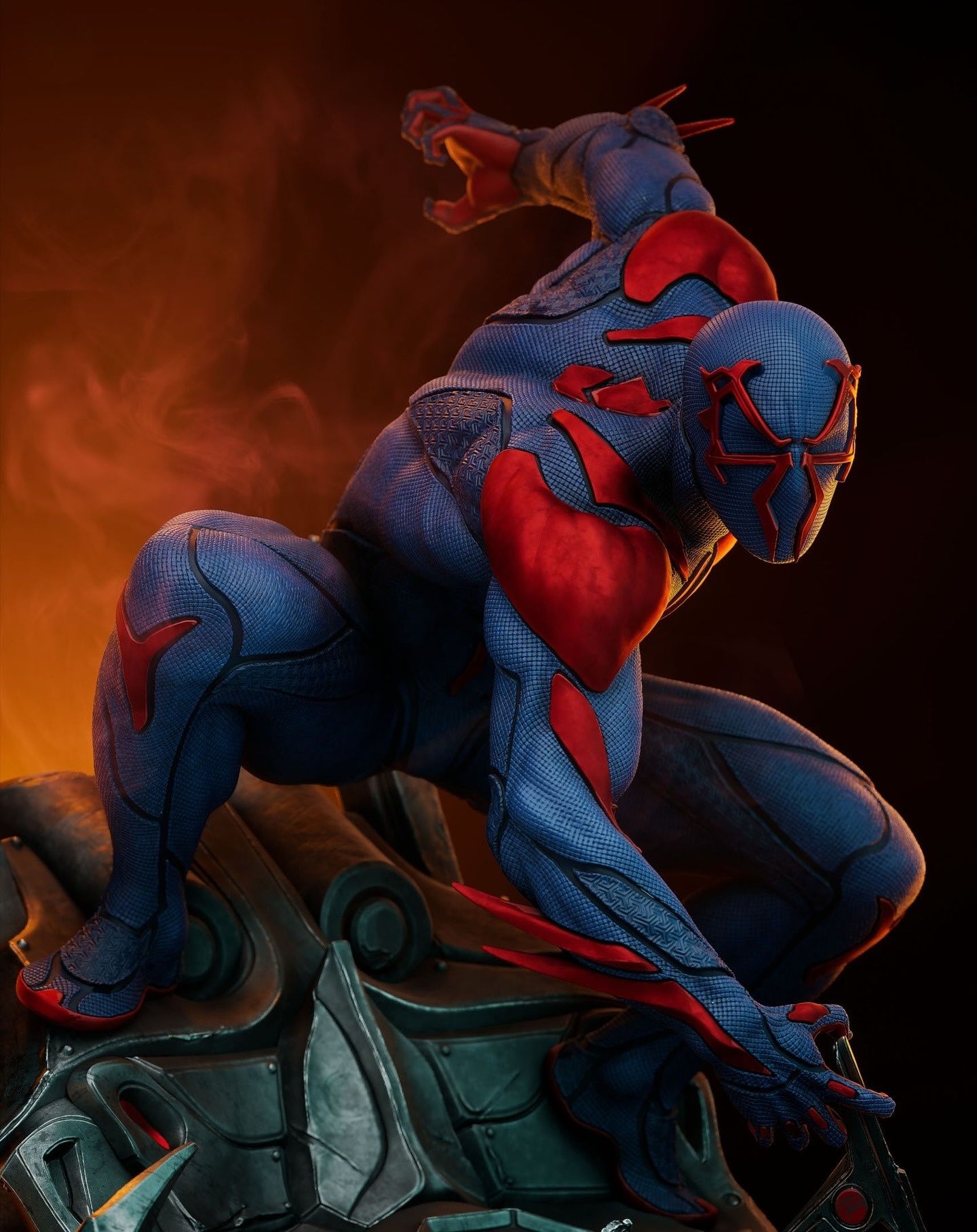 0336 Spider Man 2099 - STL 3D Print Files
