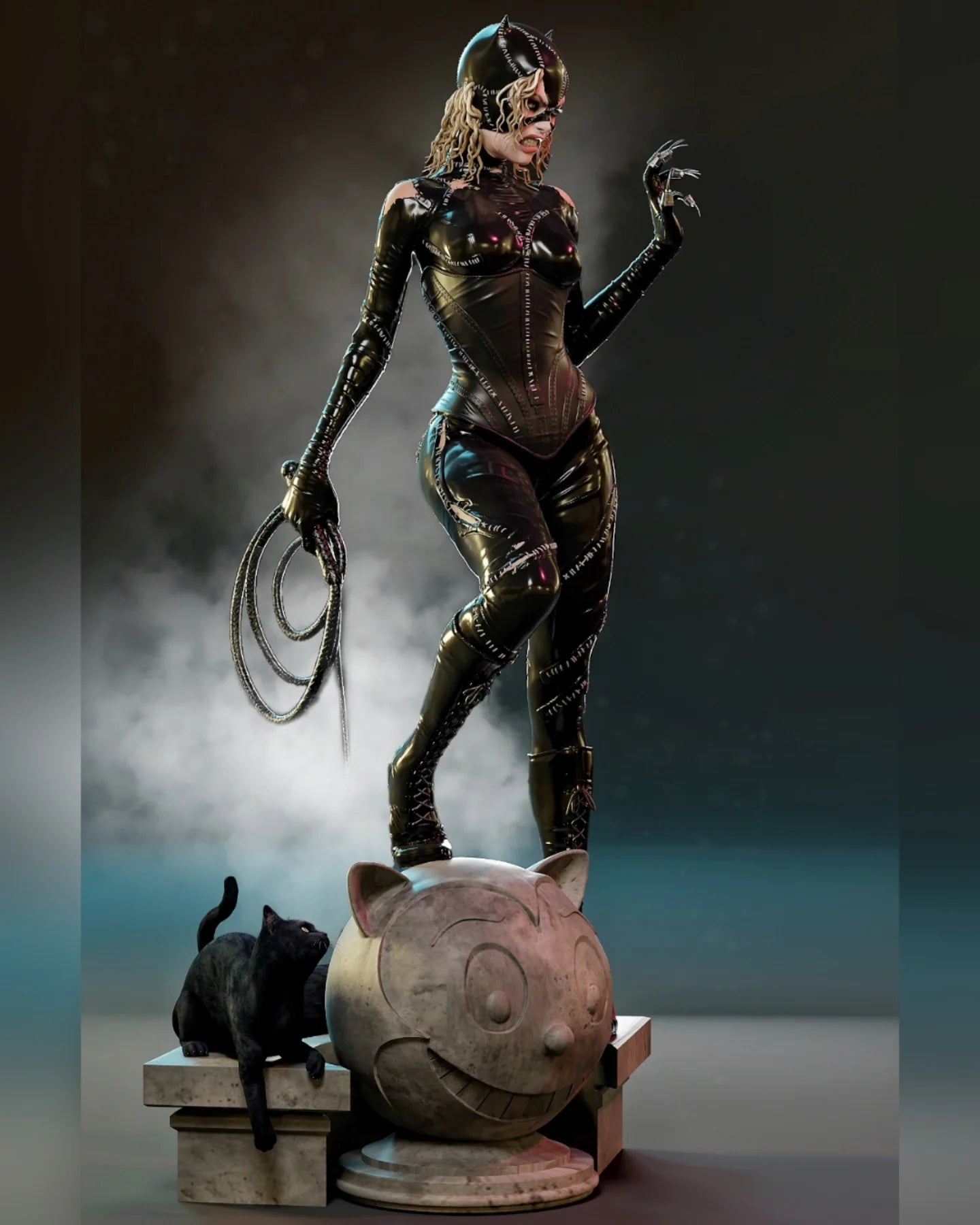 0565 Catwoman - STL 3D Print Files