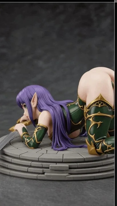 1380 Burryna_Elf Warrior Mini NSFW - STL 3D Print Files