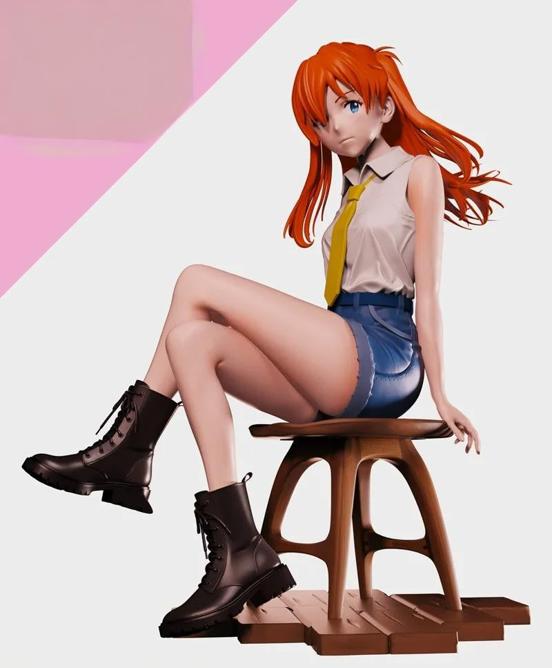 1885 Asuka Langley Soryu_v1 - STL 3D Print Files