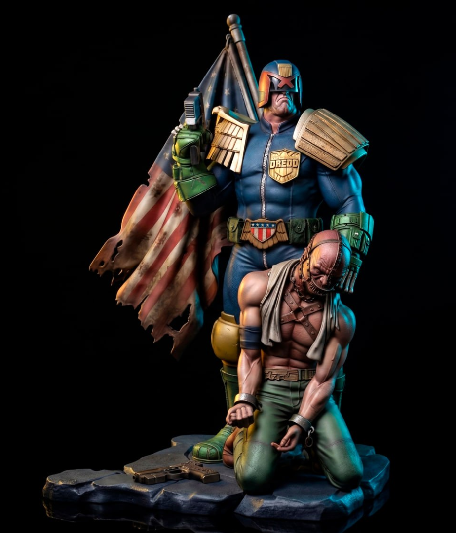 1294 Judge Dredd - STL 3D Print File