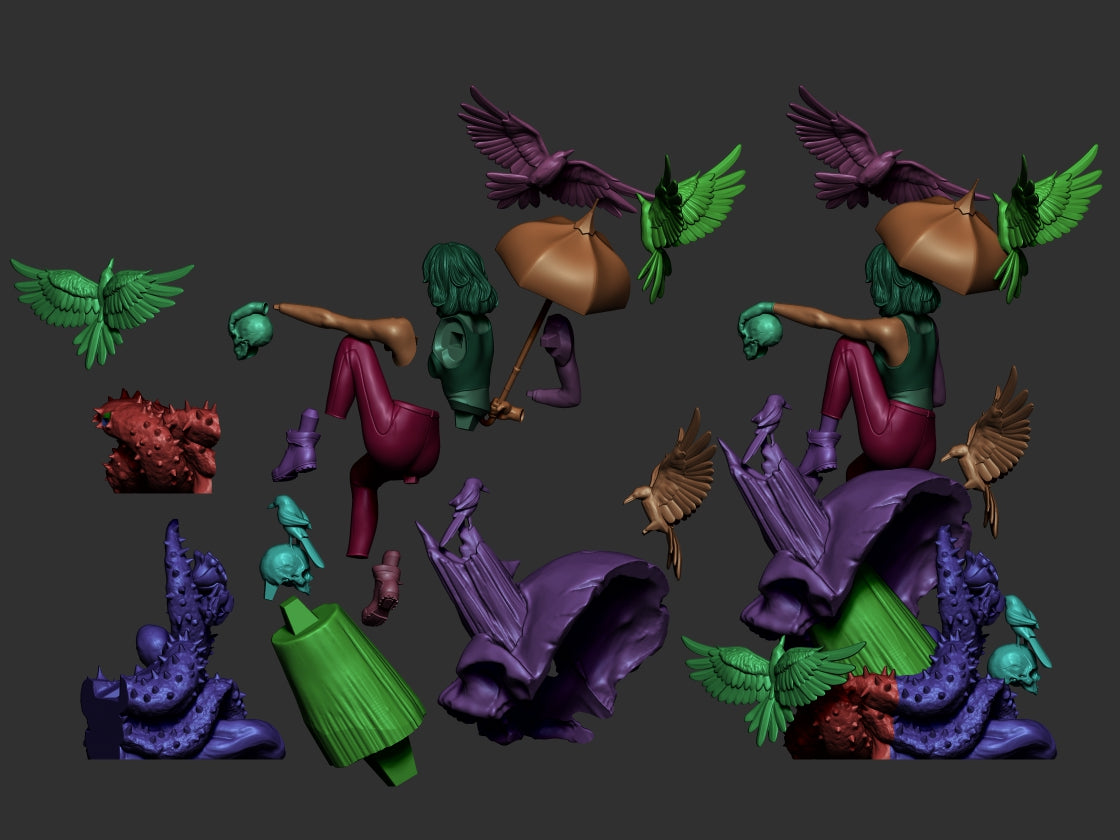1160 Death Sadman_The Sandman - STL 3D Print Files