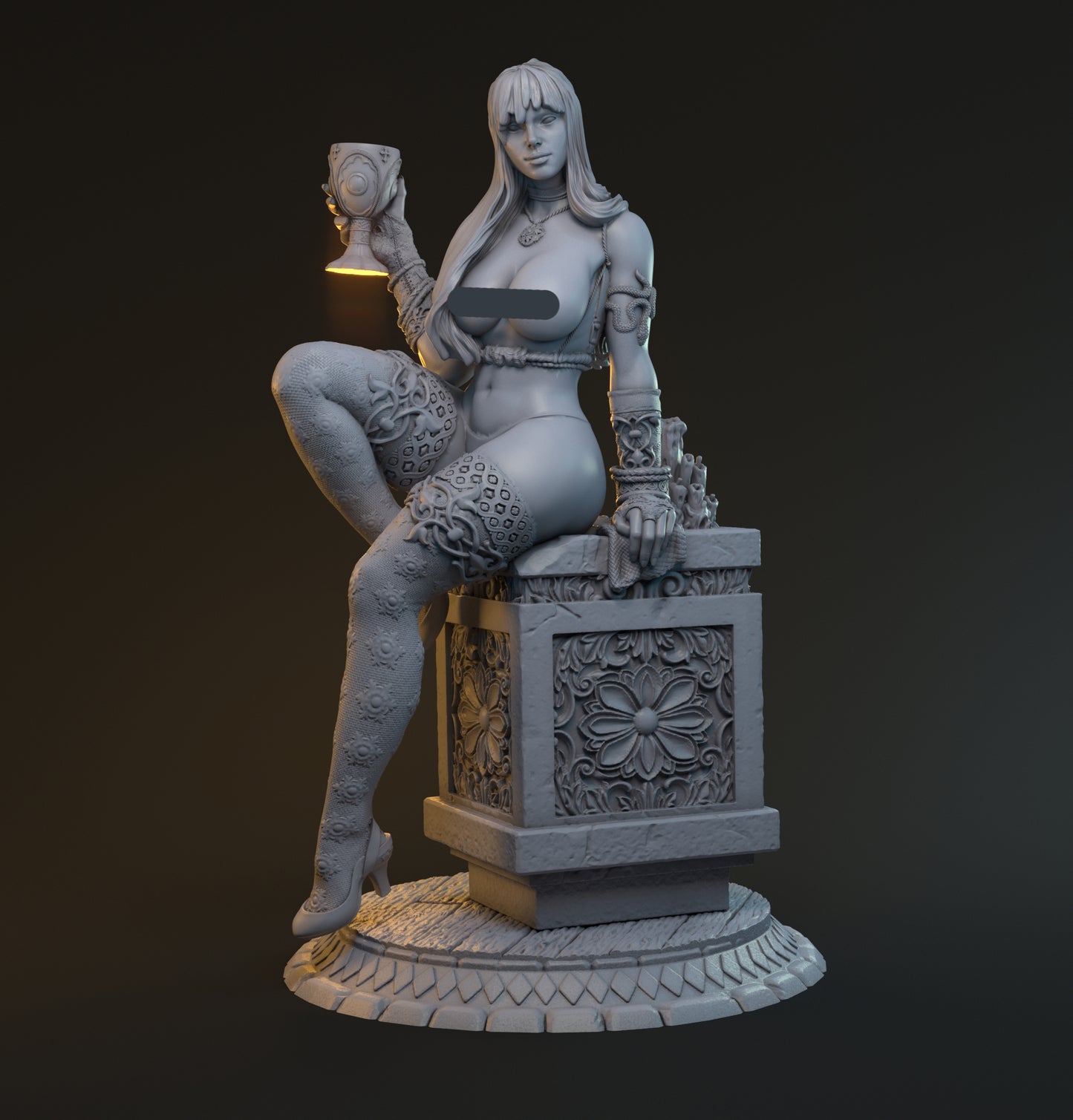 1718 Merlin_Miniature NSFW - STL 3D Print Files