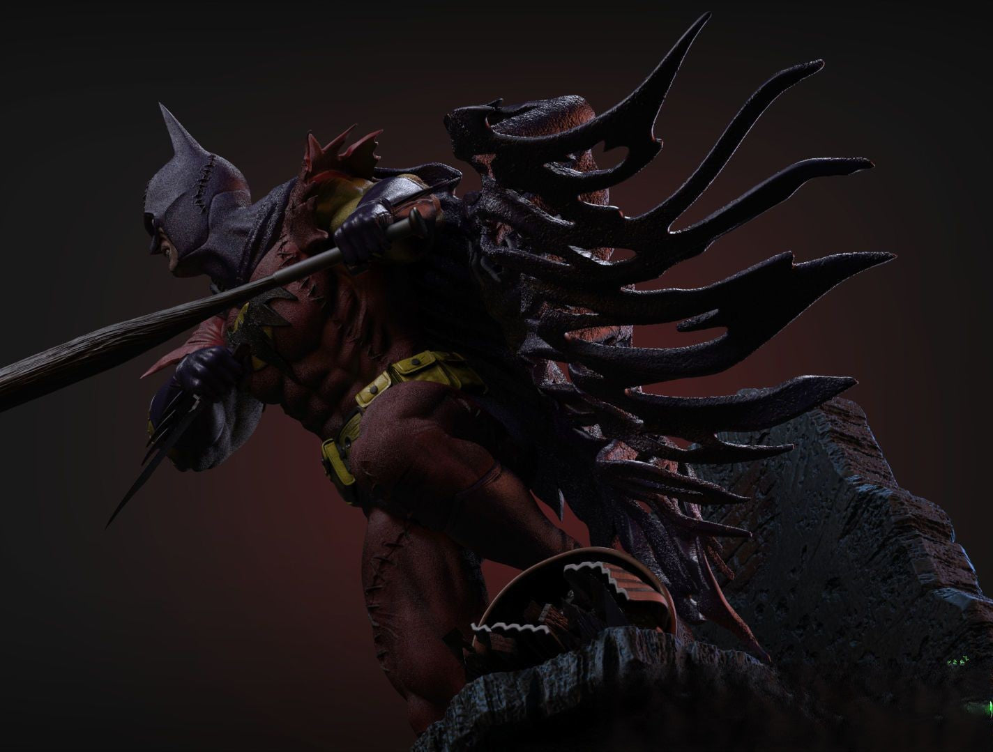 0454 Batman Zur-En-Arrh - DC Comics - STL 3D Print Files