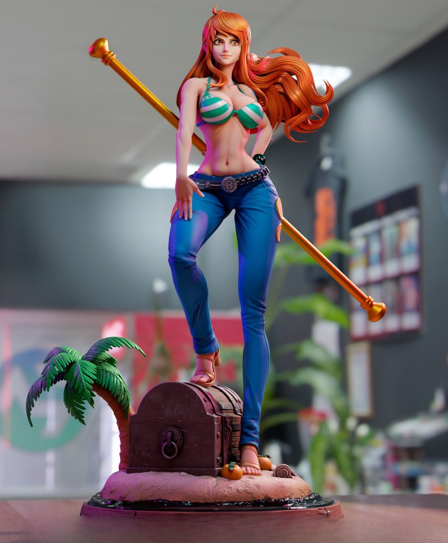 0234 Nami (OP) - STL 3D Print Files