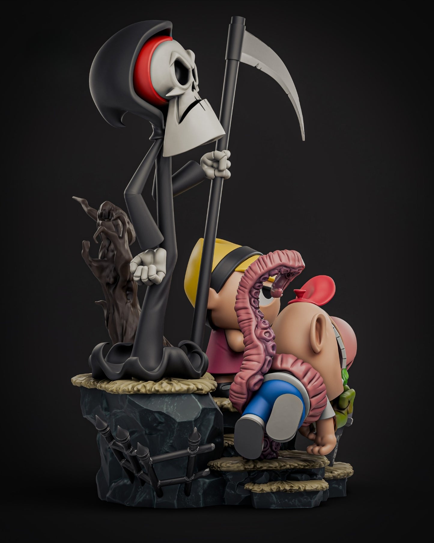 1297 Billy and Mandy - STL 3D Print File