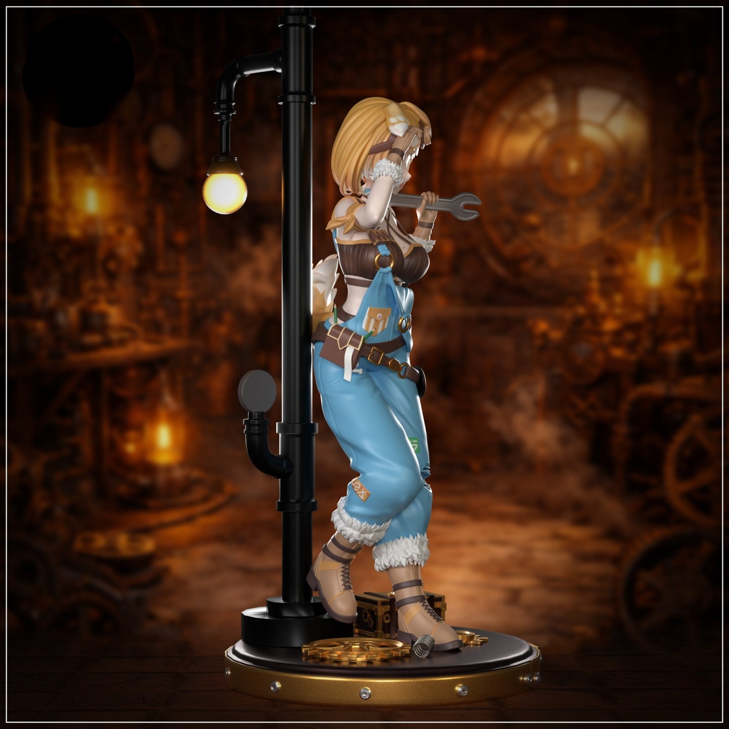 1473 Bonnie Barkswell_VTuber - STL 3D Print Files