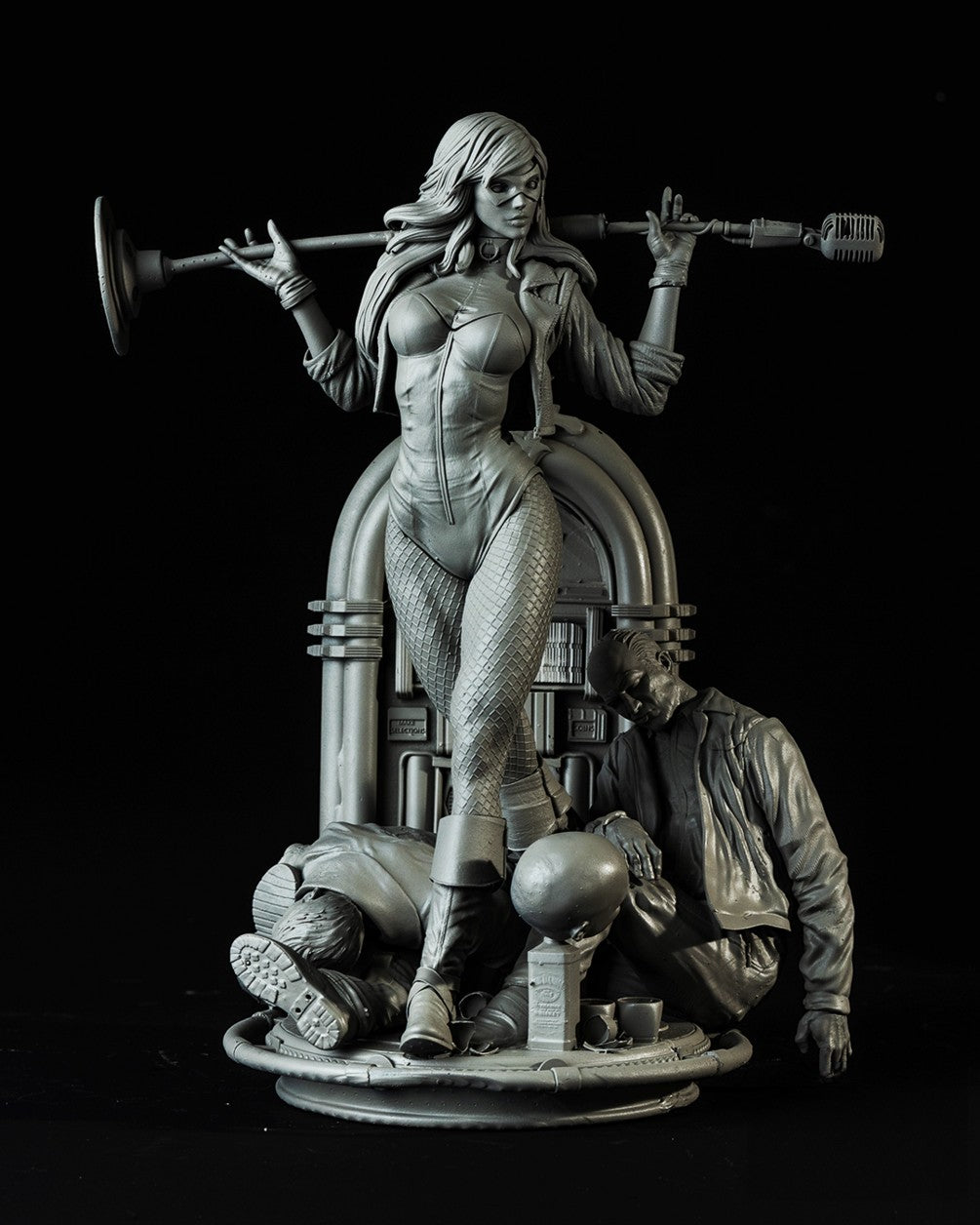 0423 Black Canary - DC Comics (1446) - STL 3D Print Files