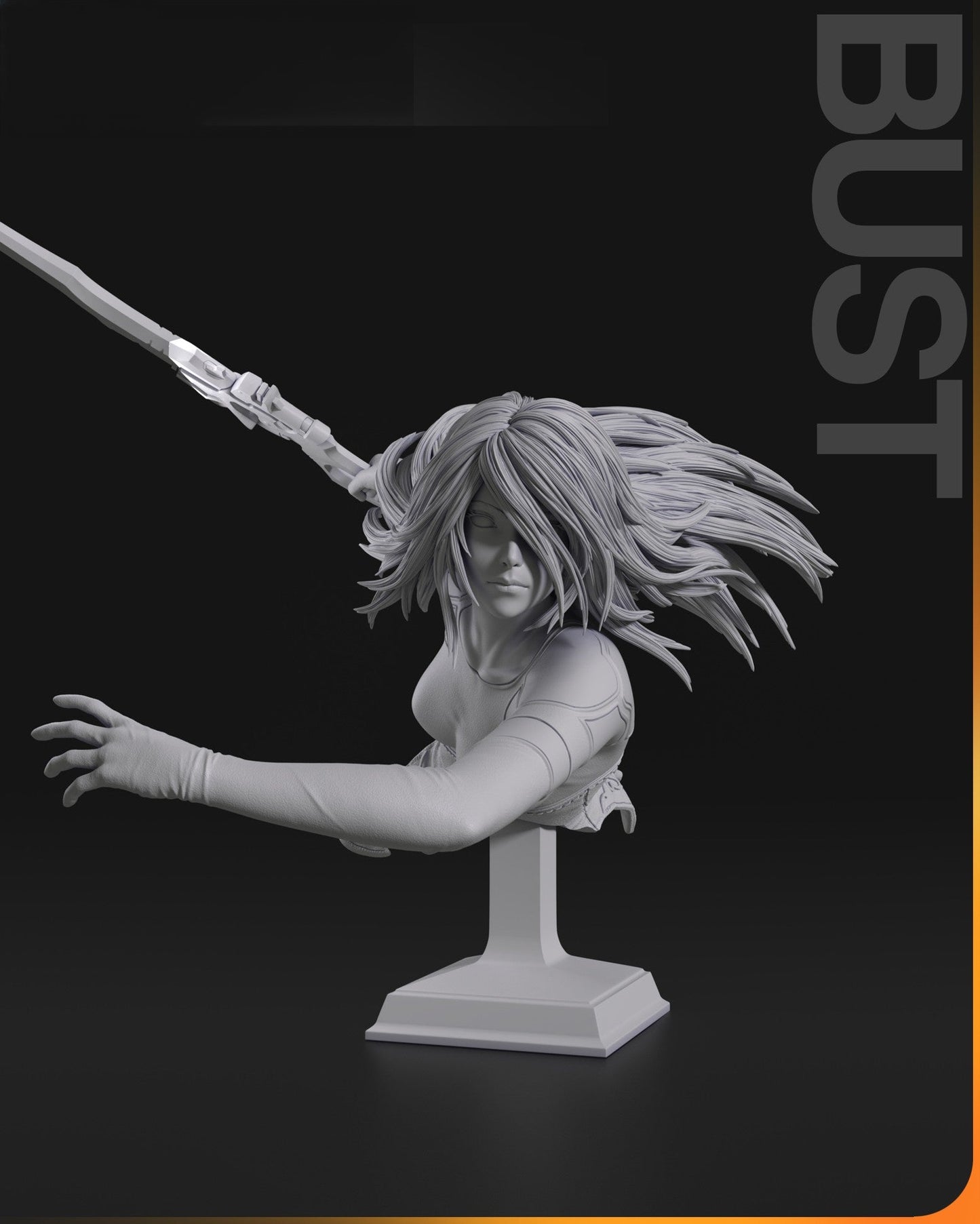 0930 A2 - NieR: Automata (2828) - STL 3D Print Files