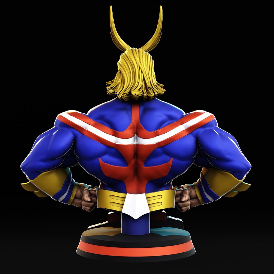 0834 Almight Bust - STL 3D Print Files
