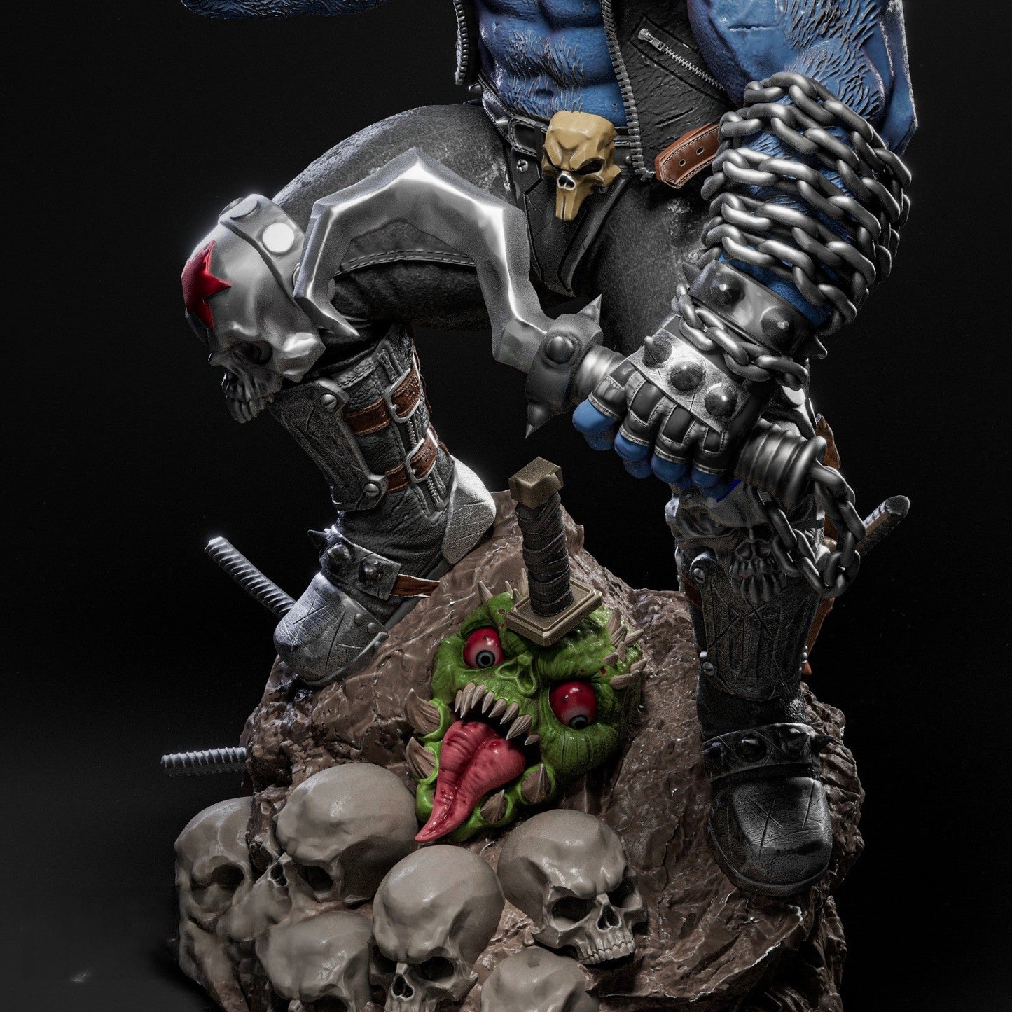 0130 Lobo - DC Comics (1528) - STL 3D Print Files