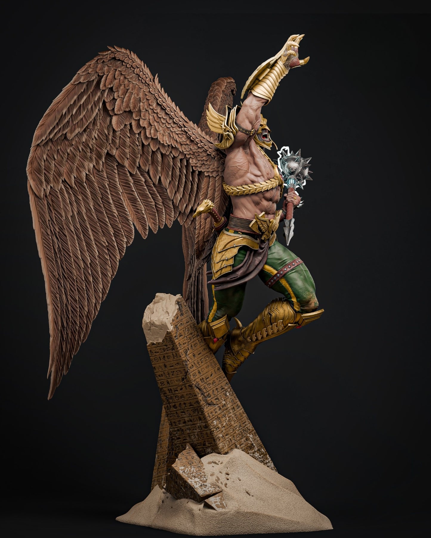 1329 Hawkman_DC Comics - STL 3D Print Files
