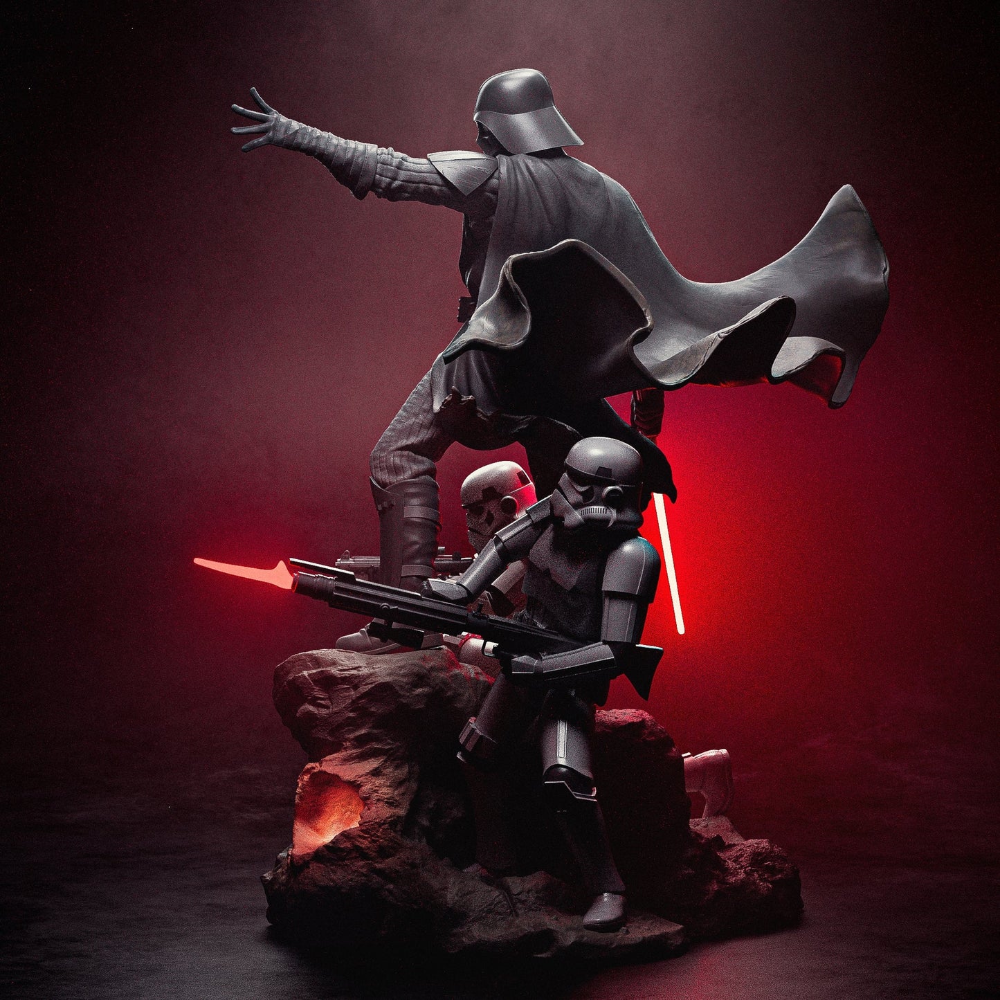 0184 Darth Vader Diorama - Star Wars (2253) - STL 3D Print Files