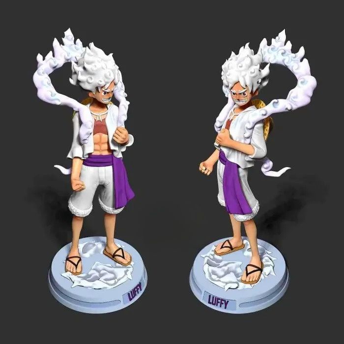 0236 Luffy Gear 5 (OP) - STL 3D Print Files