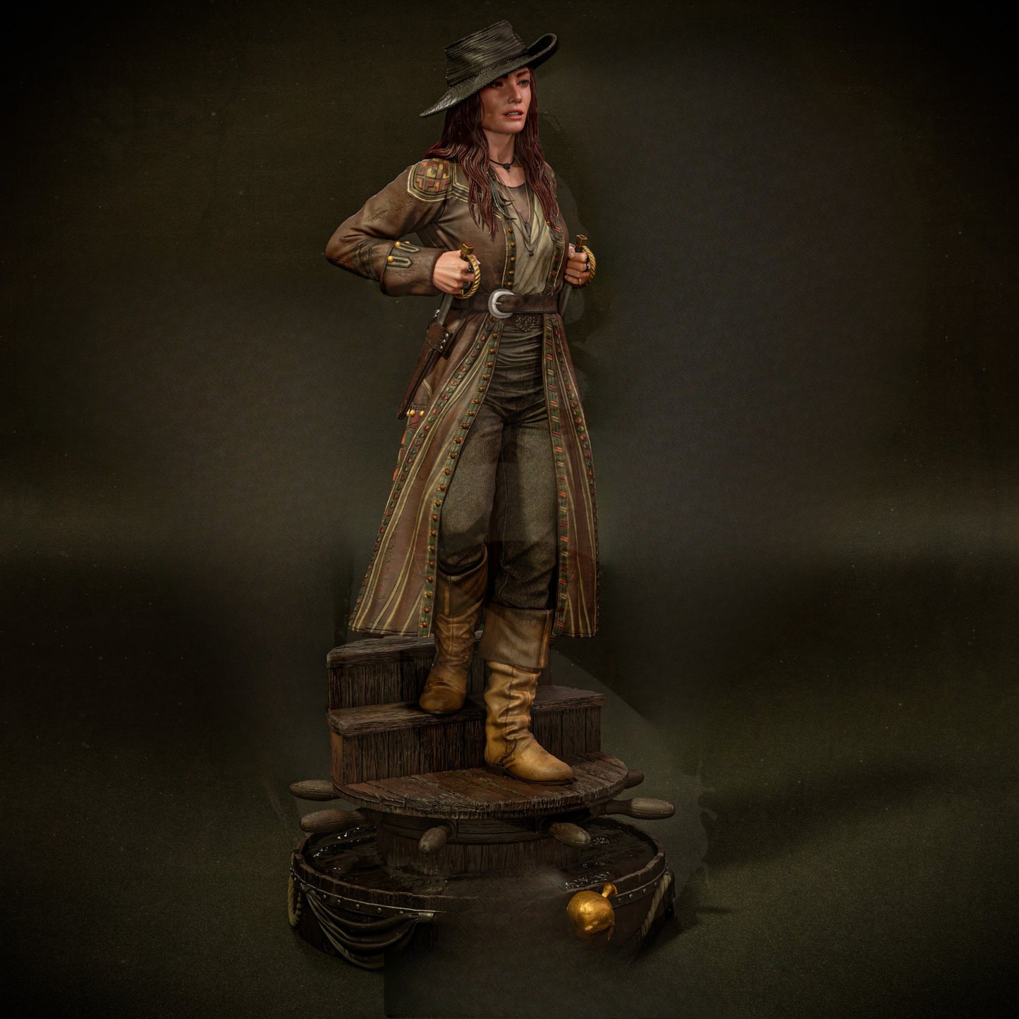 0673 Anne Bonny - STL 3D Print Files