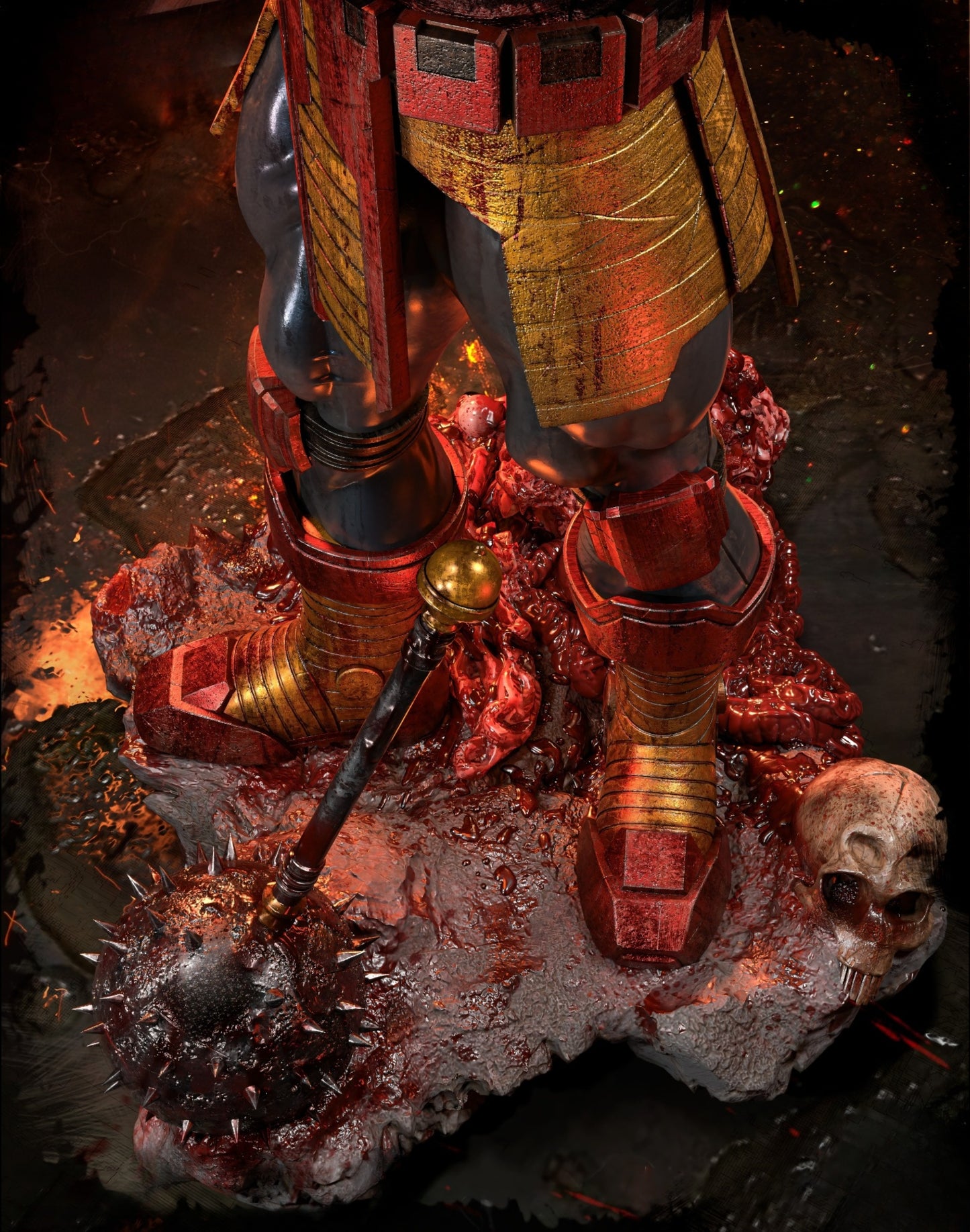 1201 Battle Beast_The Invincible - STL 3D Print Files