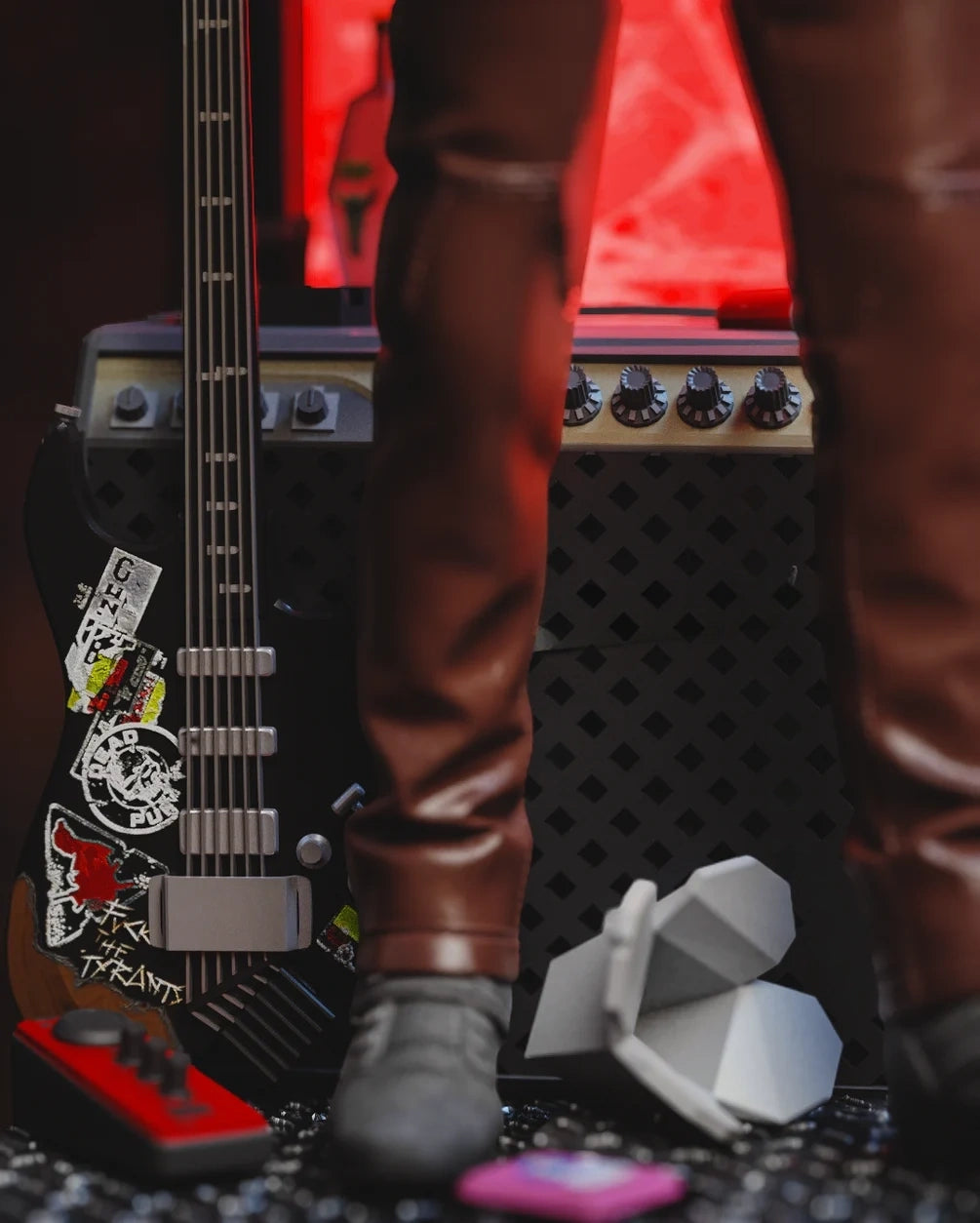 1041 Johnny Silverhand - STL 3D Print Files
