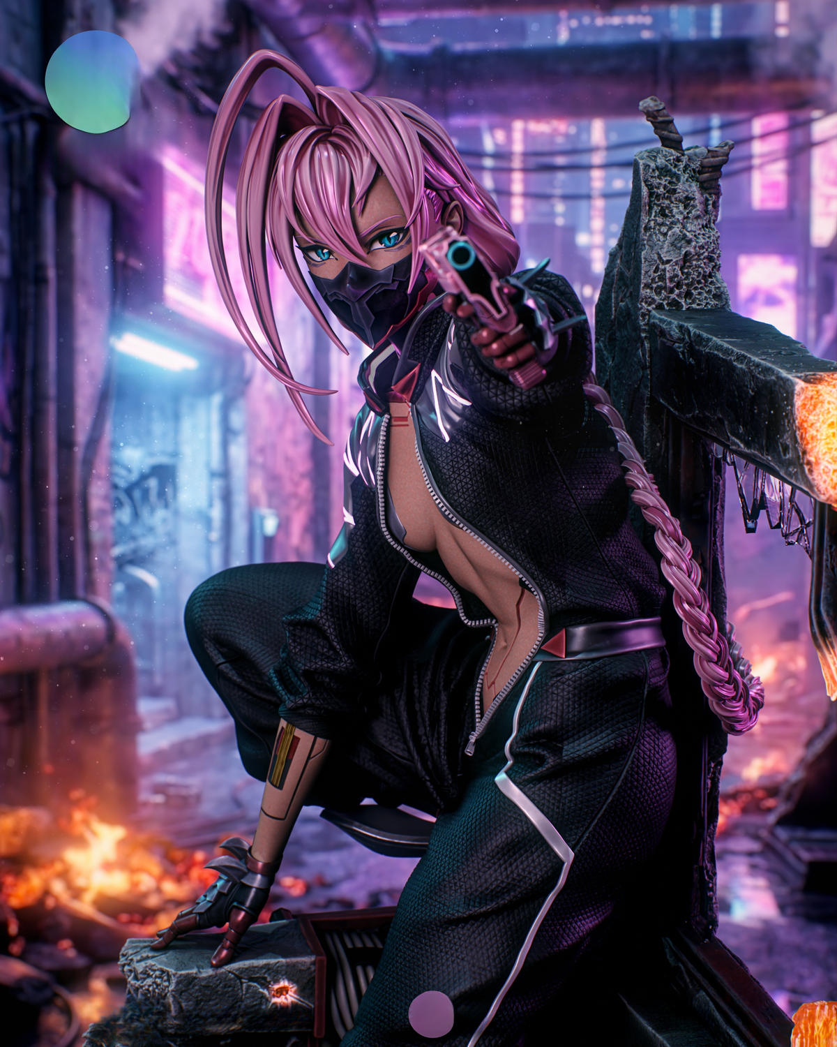 1834 Talia Yang_Cyberpunk Edgerunners - STL 3D Print Files