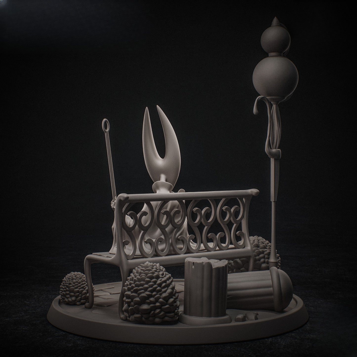 0873 Hornet_Hollow Knight Silksong - STL 3D Print Files