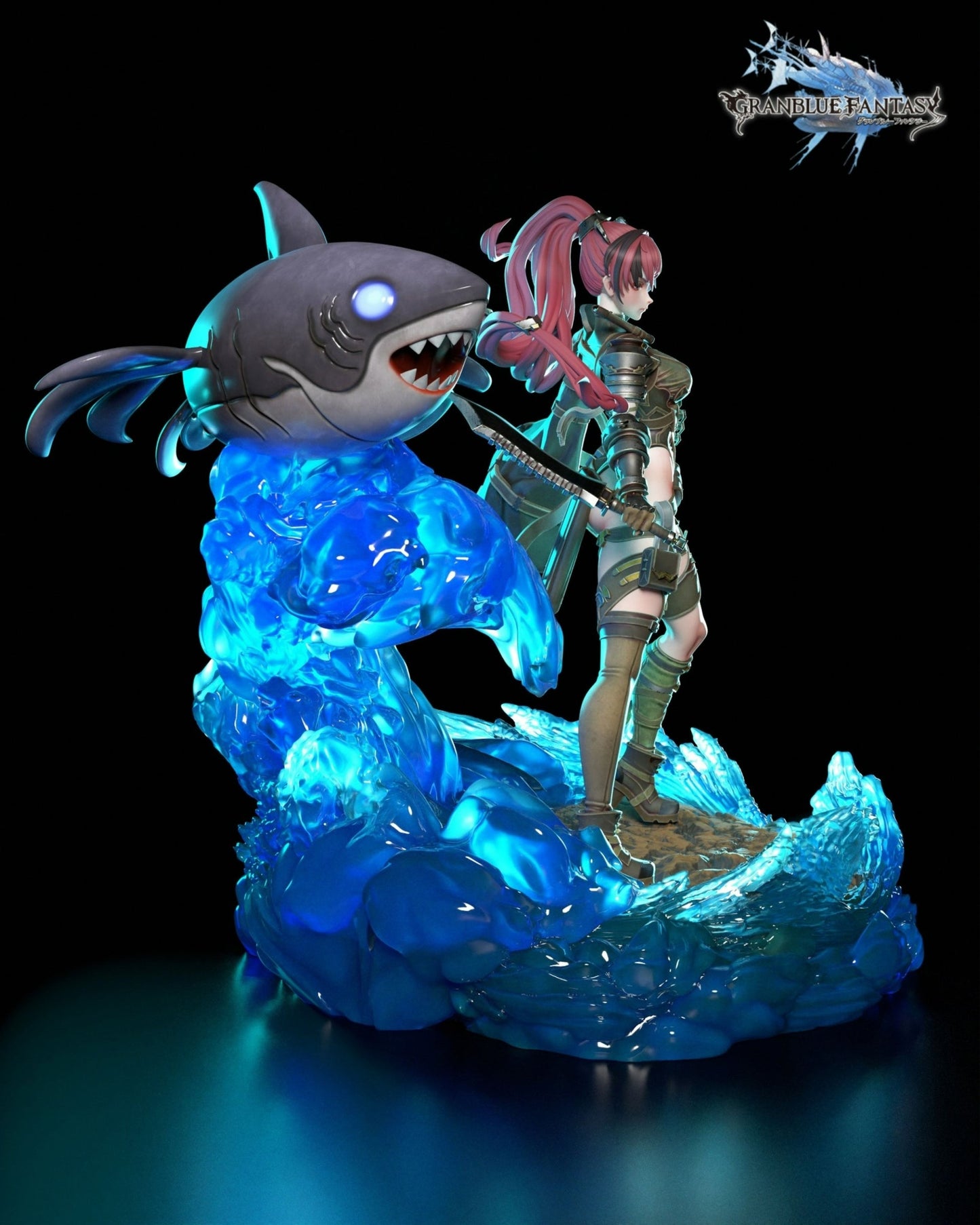 0925 Meg - Granblue Fantasy (2902) - STL 3D Print Files