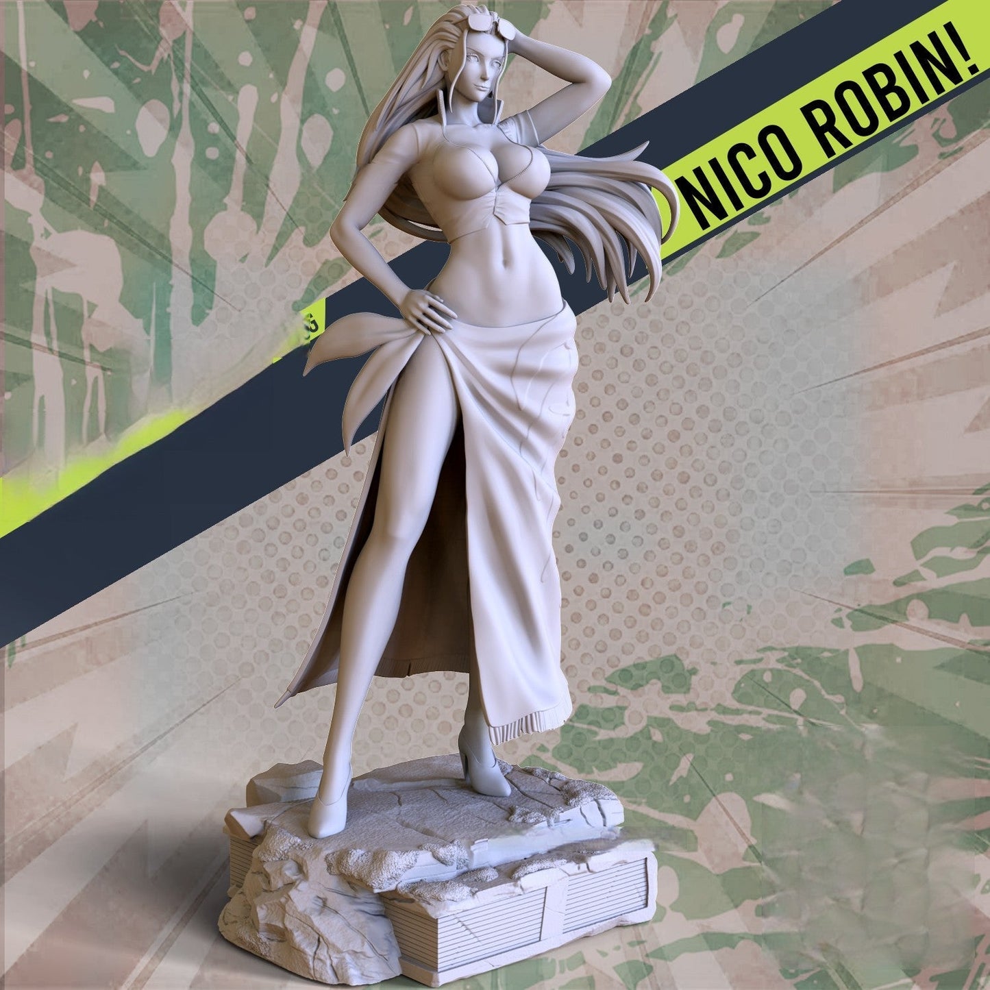 0435 Nico Robin NSFW - One Piece - STL 3D Print Files