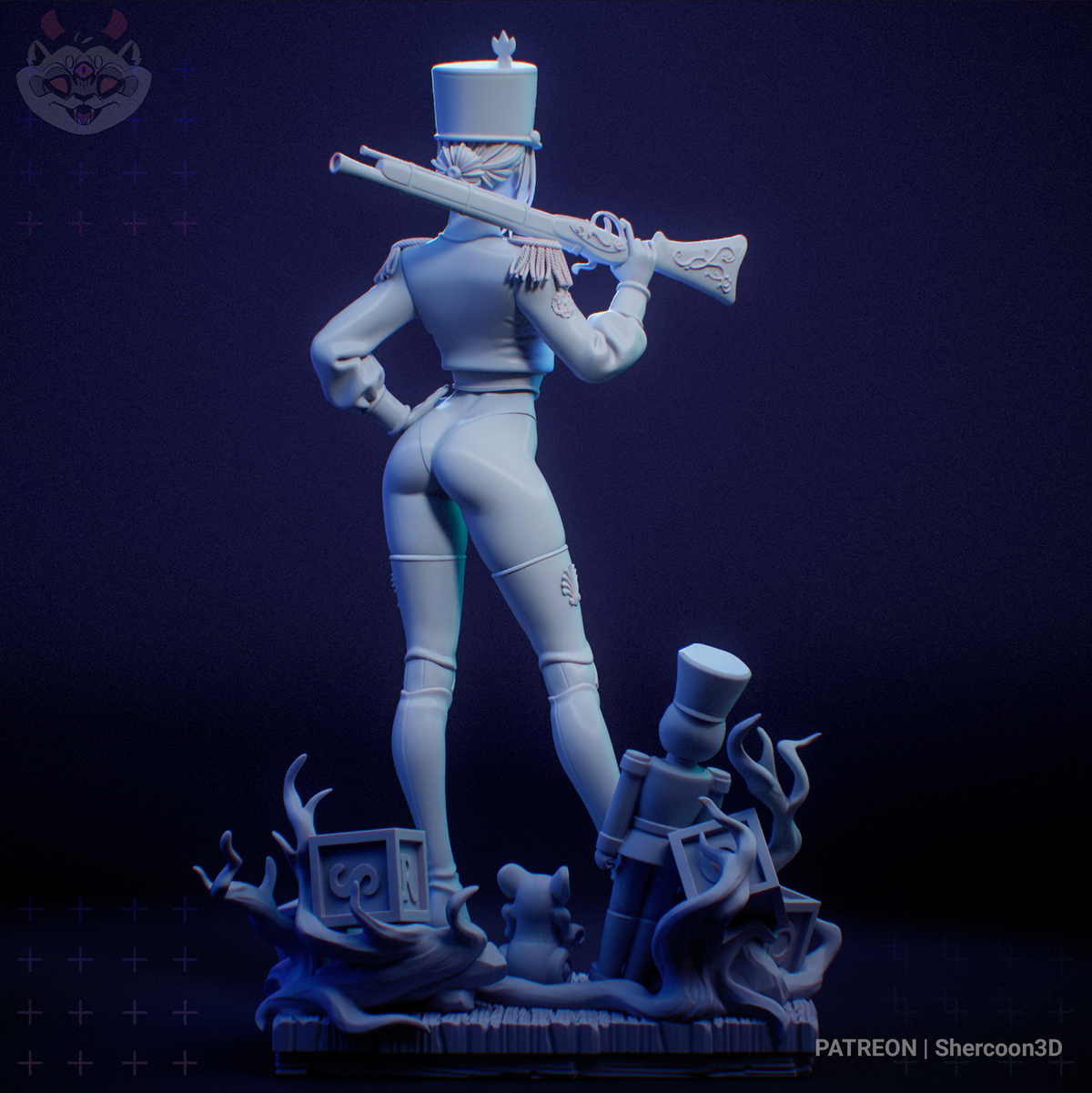 1948 Colette Marche_The Tin Soldier NSFW - STL 3D Print Files