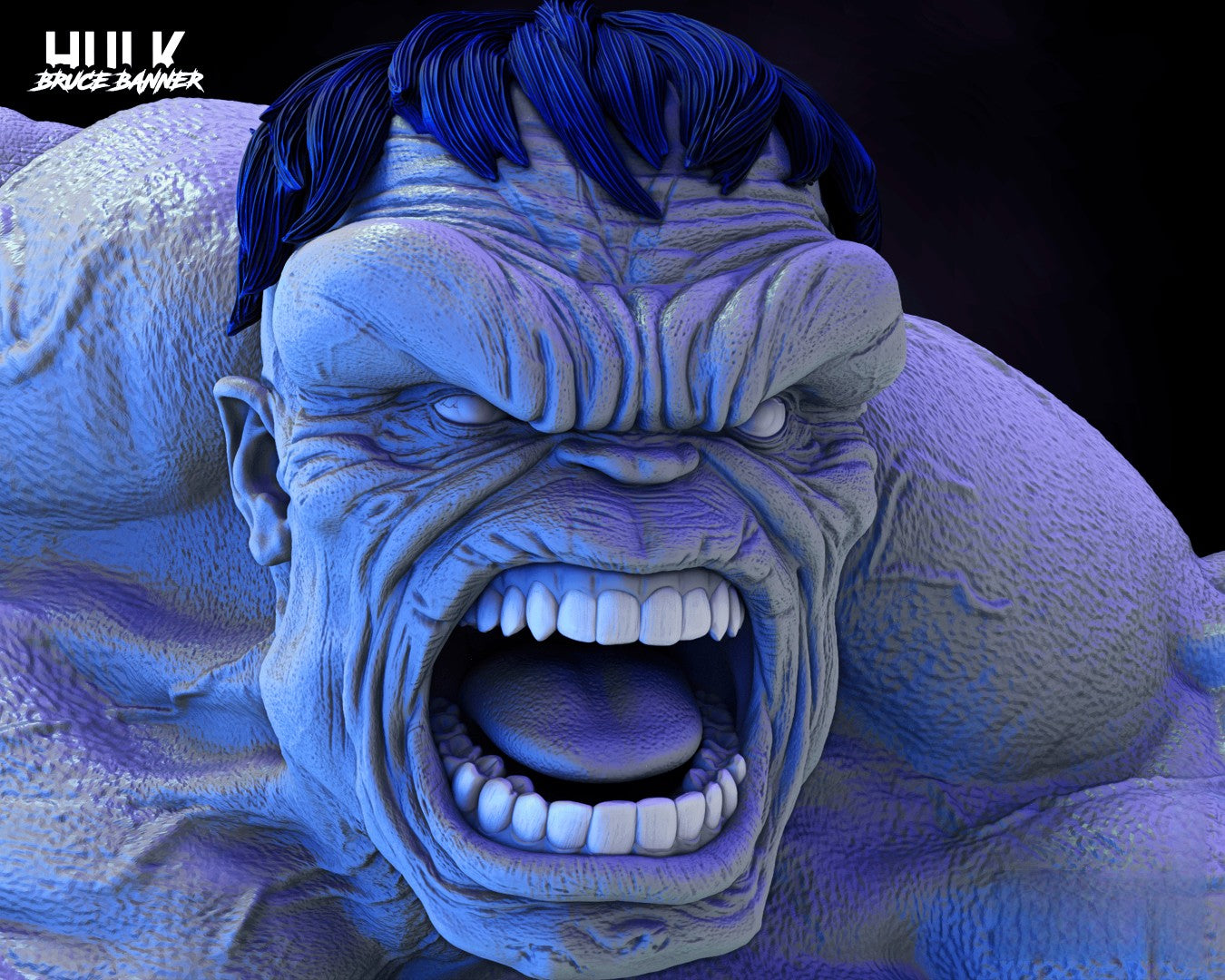 0432 Hulk 2023 Bust - Marvel Comics (1430) - STL 3D Print Files