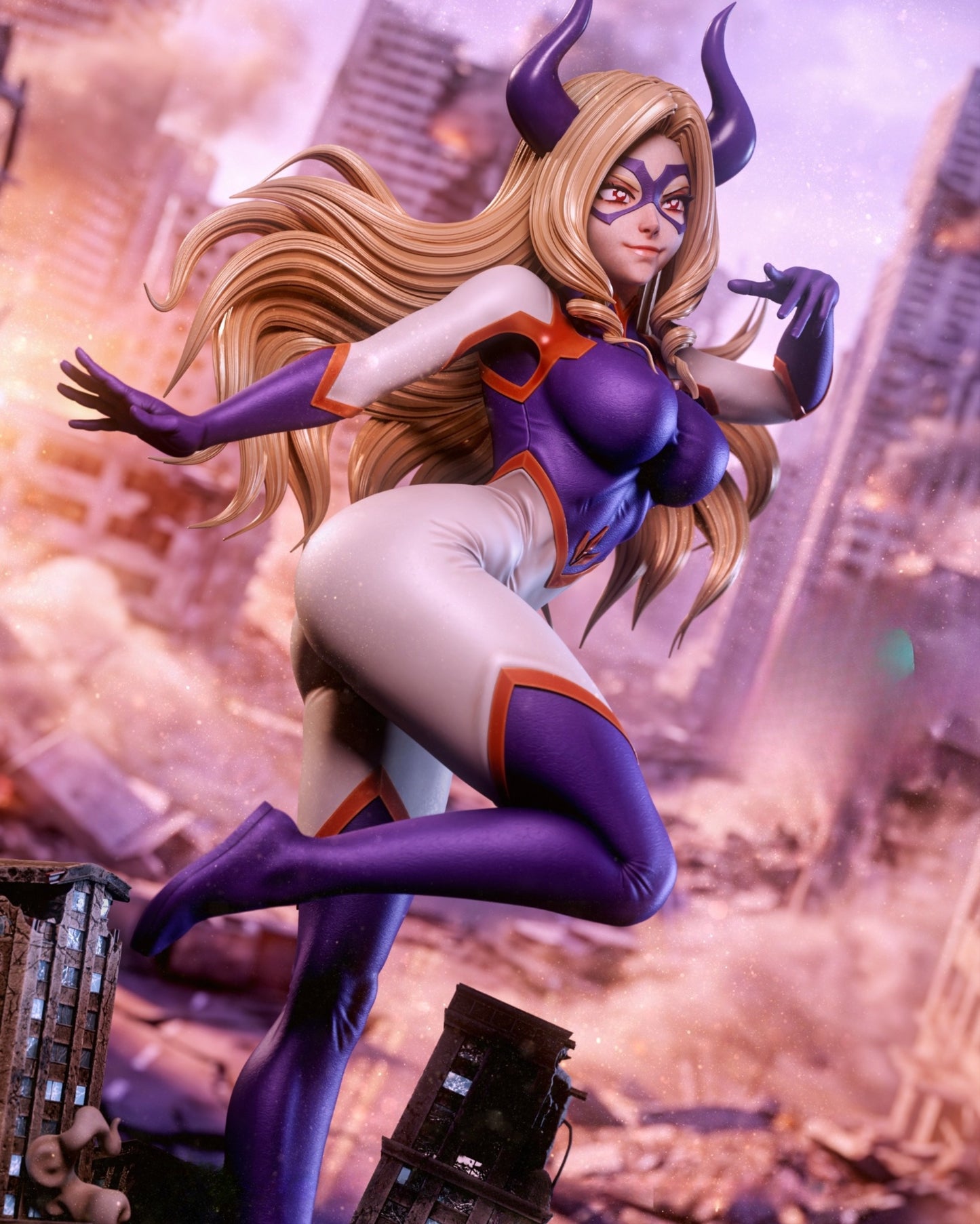 1336 Mt.Lady_My Hero Academia - STL 3D Print Files