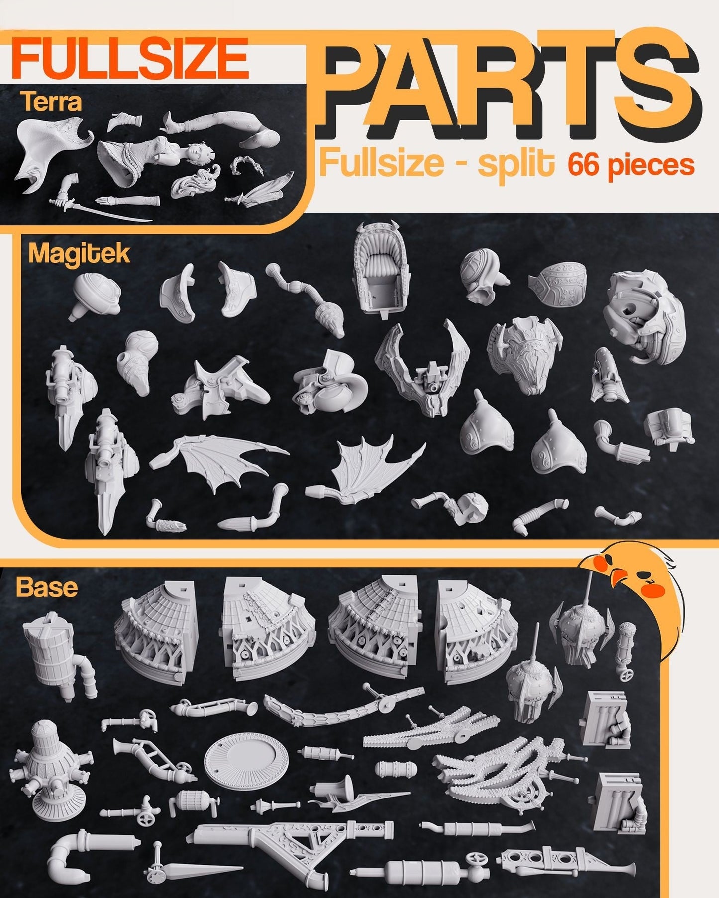 0799 Terra Magitek - Final Fantasy VI - STL 3D Print Files