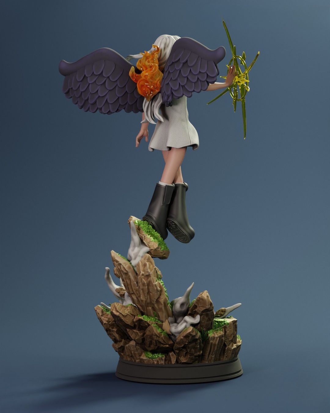 0235 Boa Hancock Seraphim (OP) - STL 3D Print Files