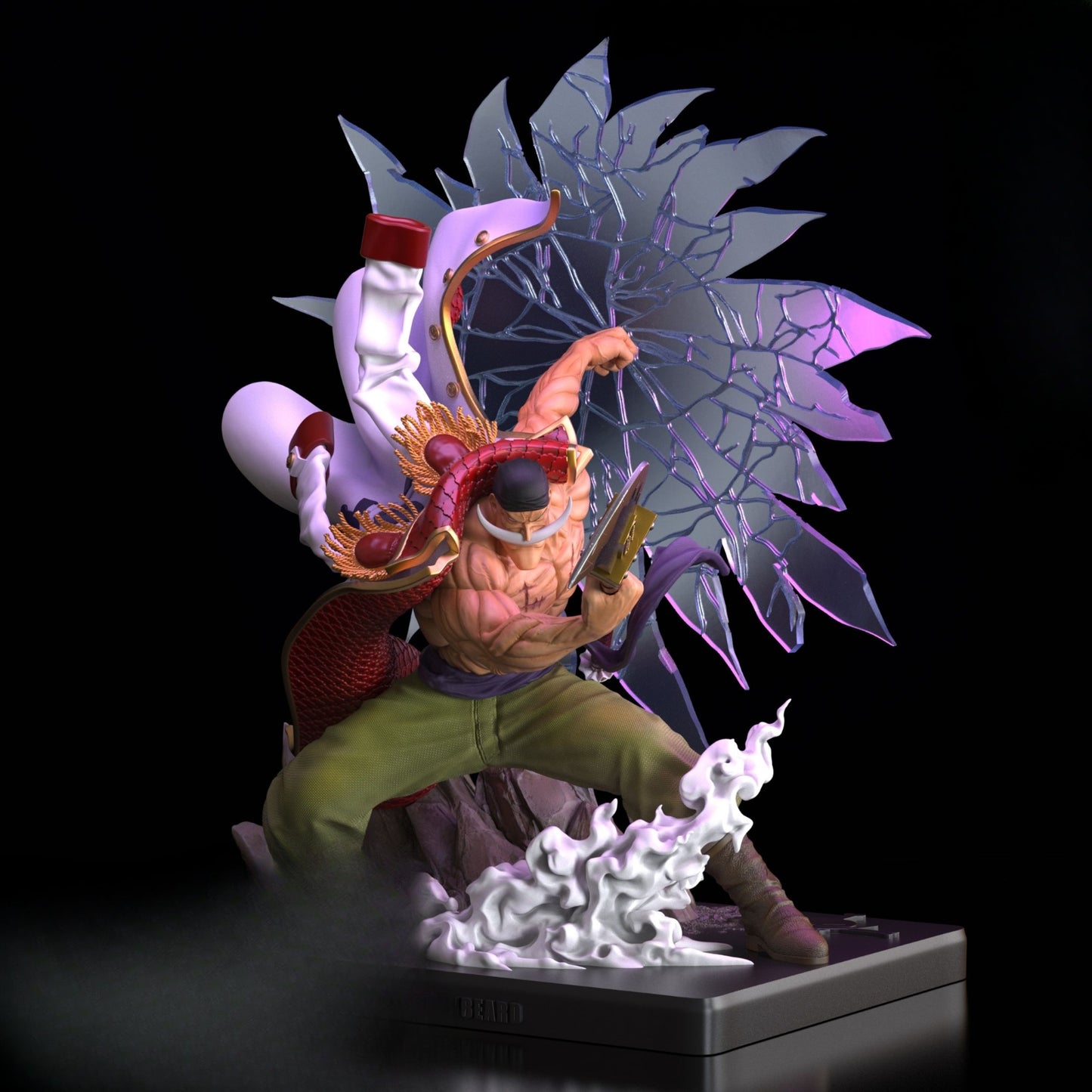 0373 Whitebeard_One Piece - STL 3D Print Files