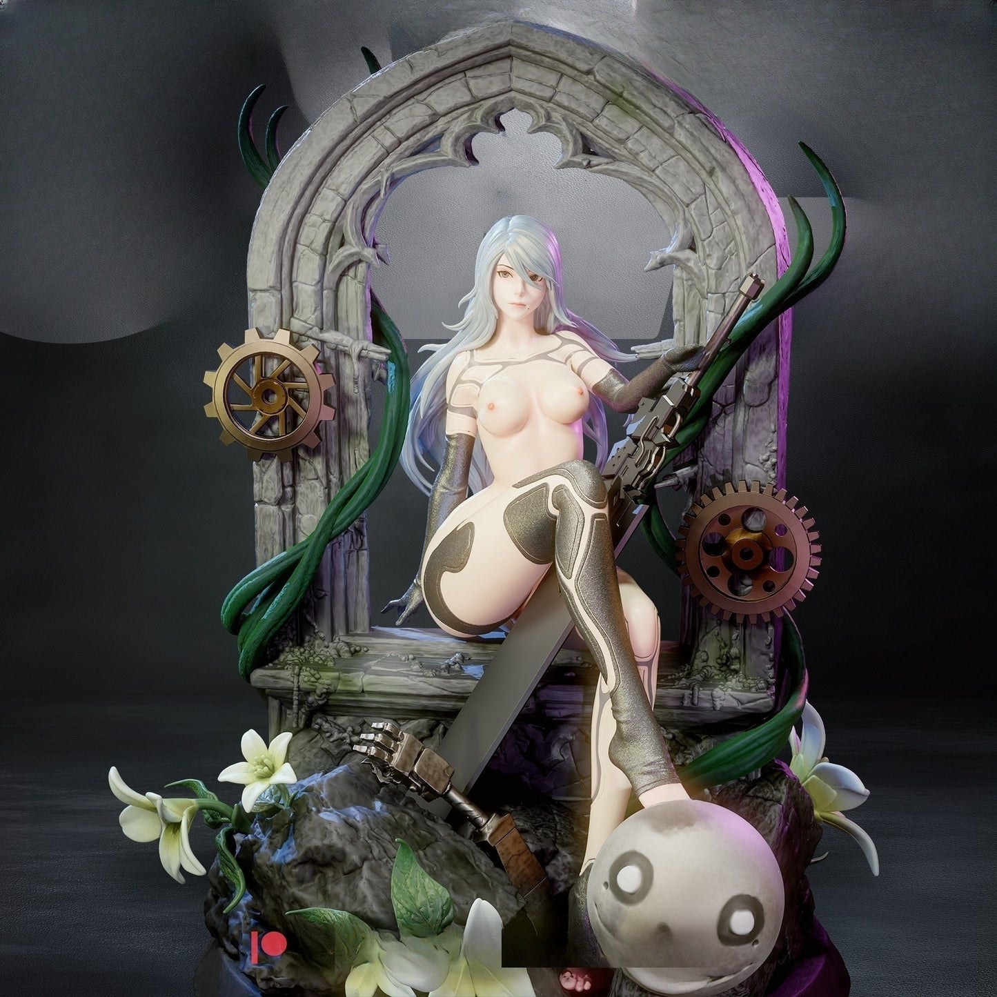 1193 A2_NieR Automata NSFW - STL 3D Print Files