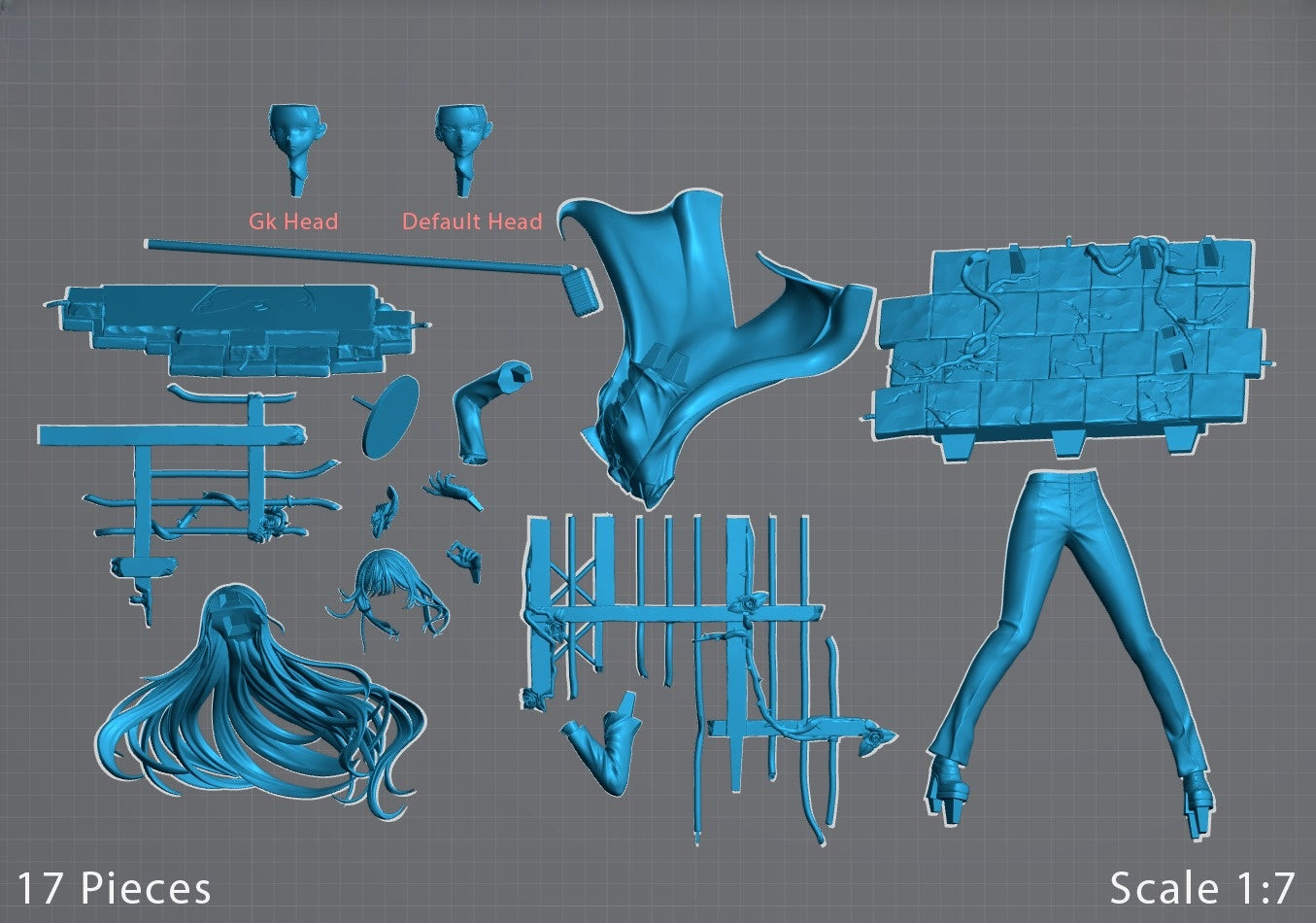 0753 Chando_Ado - STL 3D Print Files