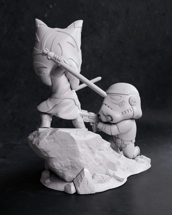 0033 Ahsoka Tano from Star Wars - STL 3D Print Files