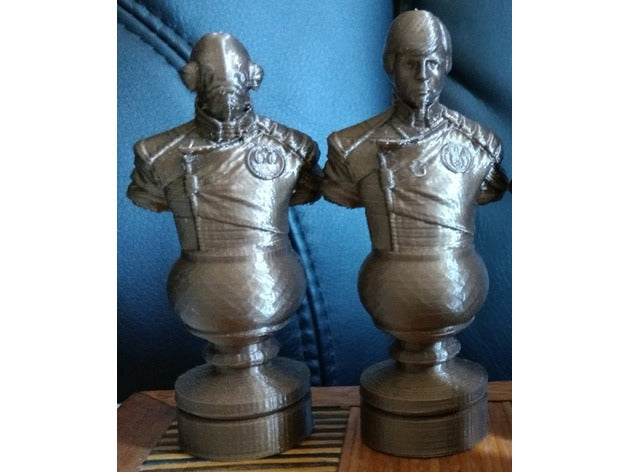 0585 Star Wars Chess Set - STL 3D Print Files