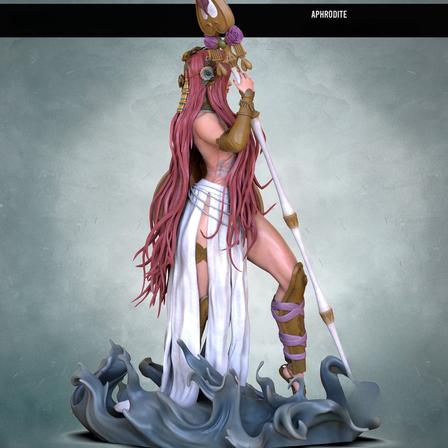 0690 Aphrodite - Goddess of Love (3451) - STL 3D Print Files
