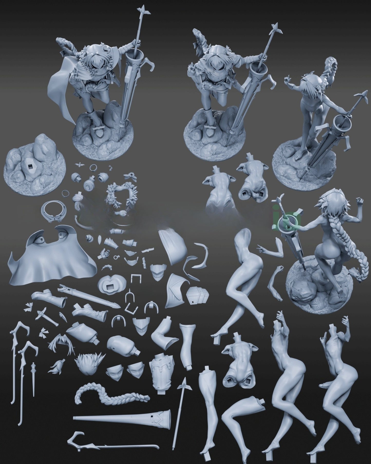 1401 Astolfo_Fate NSFW - STL 3D Print Files