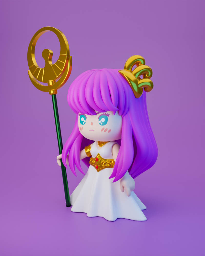 0189 AthenaSaoriKido - STL 3D Print Files